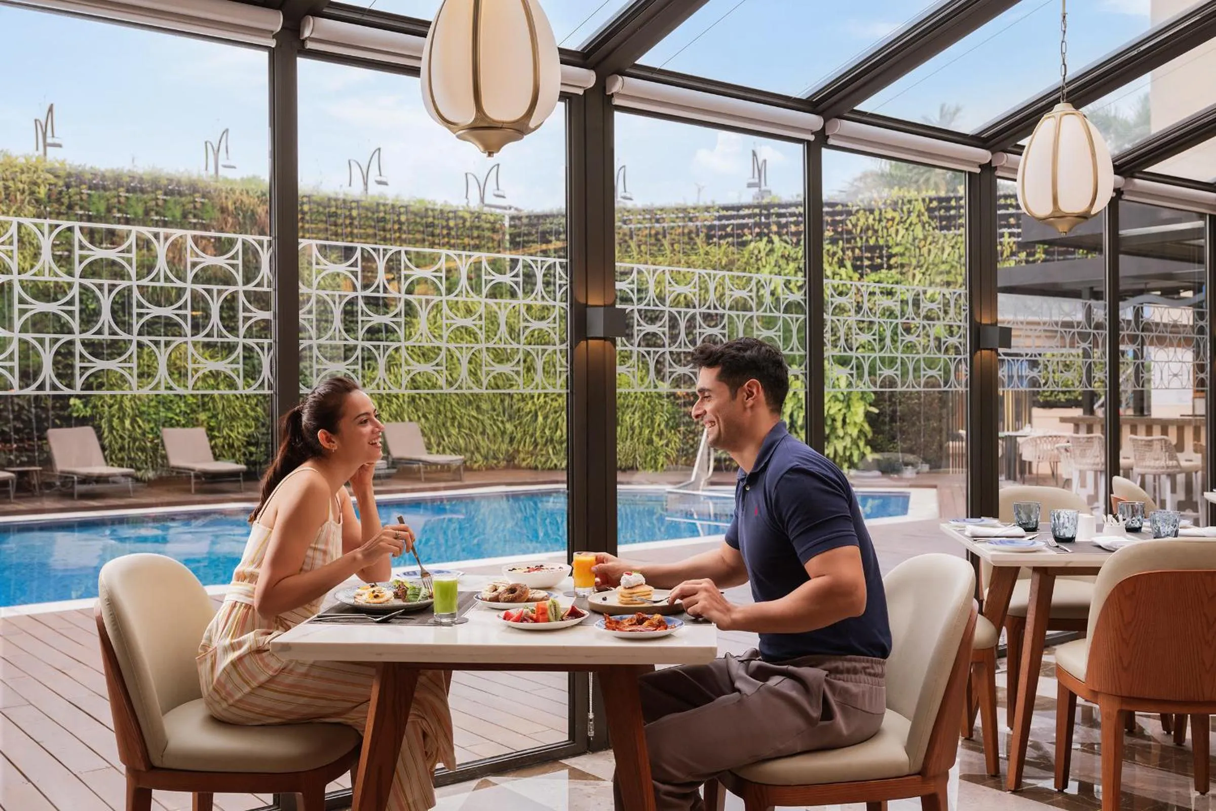 Restaurant/places to eat in Courtyard by Marriott Goa Colva