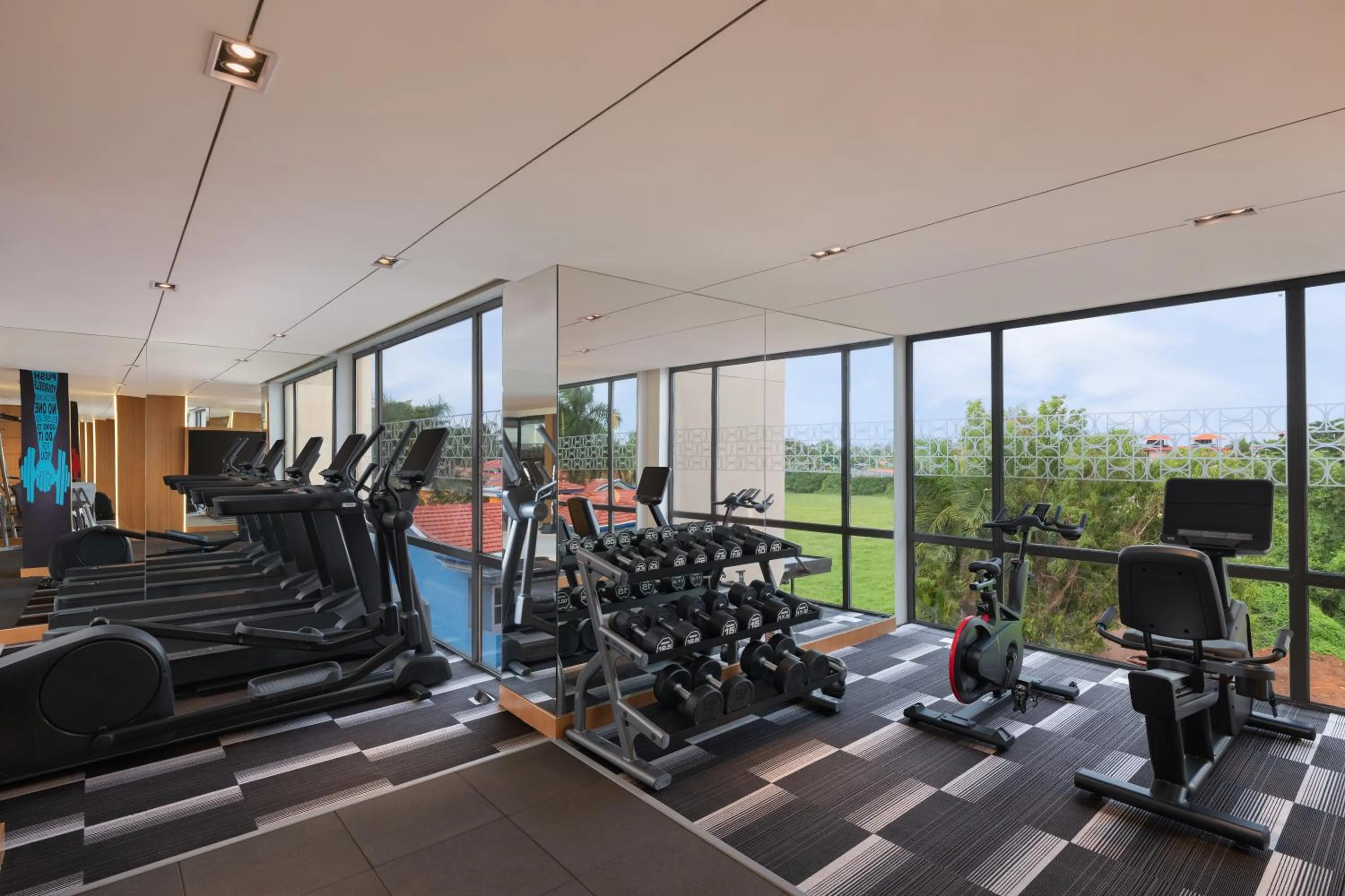 Fitness centre/facilities in Courtyard by Marriott Goa Colva