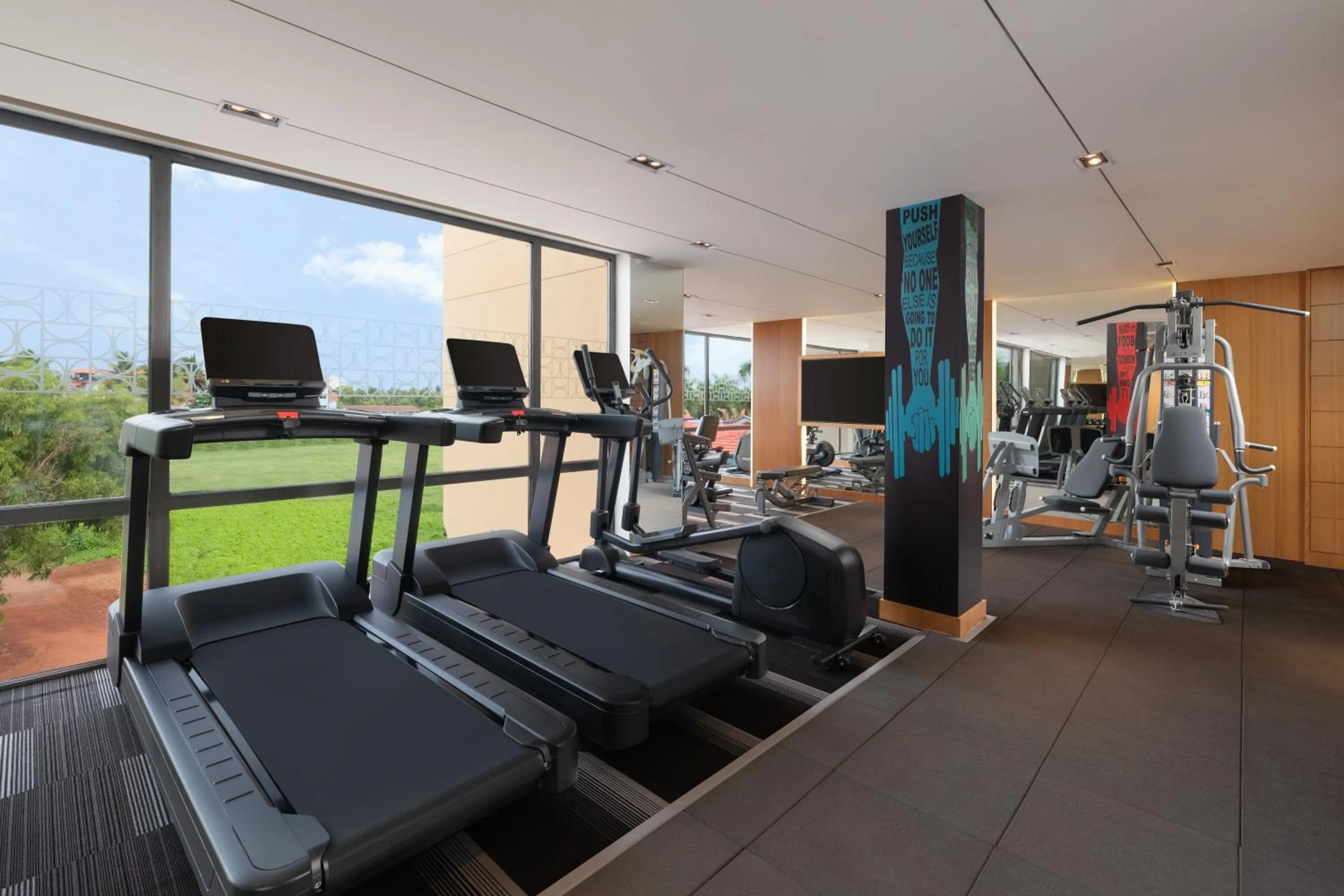 Fitness centre/facilities in Courtyard by Marriott Goa Colva