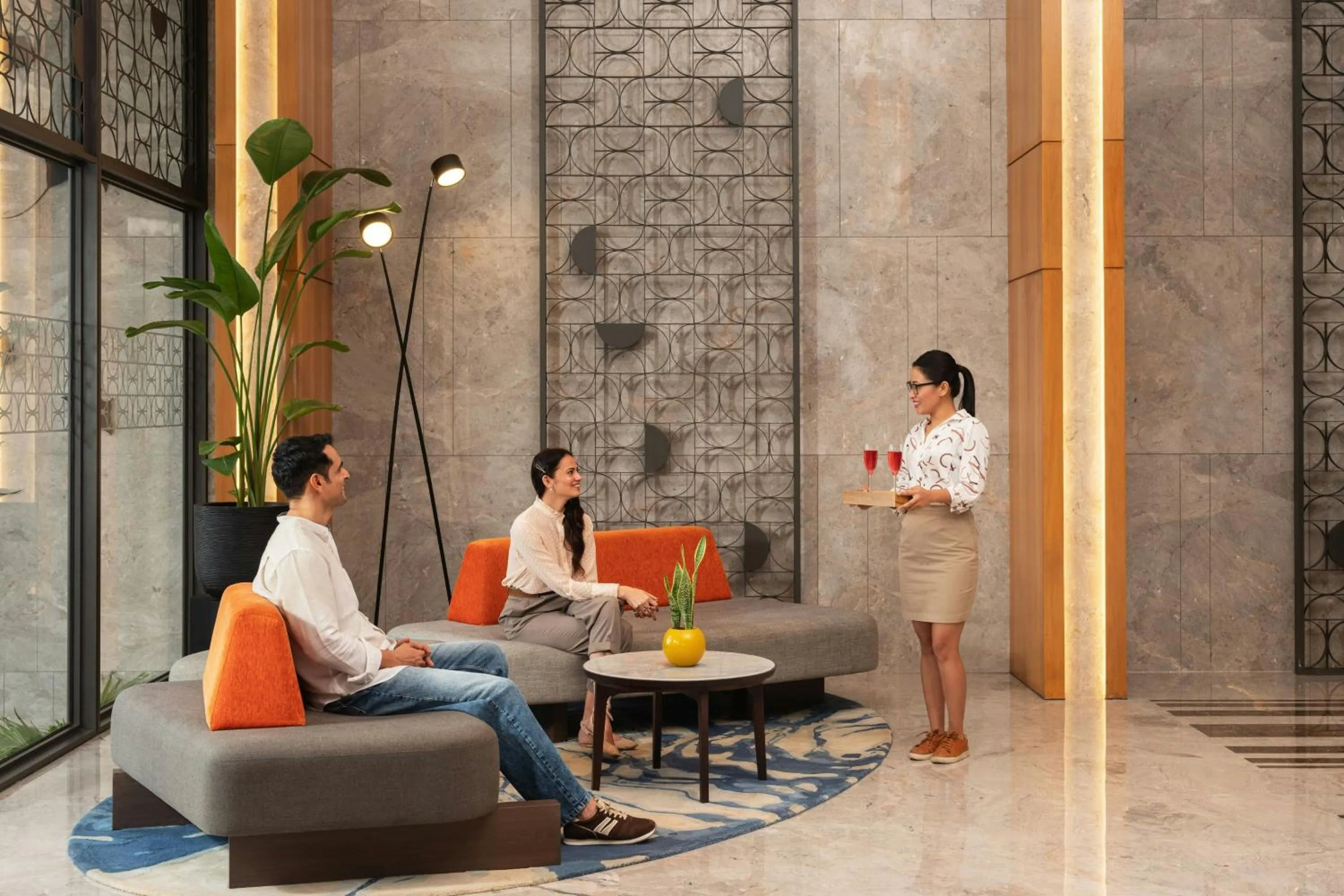 Lobby or reception in Courtyard by Marriott Goa Colva