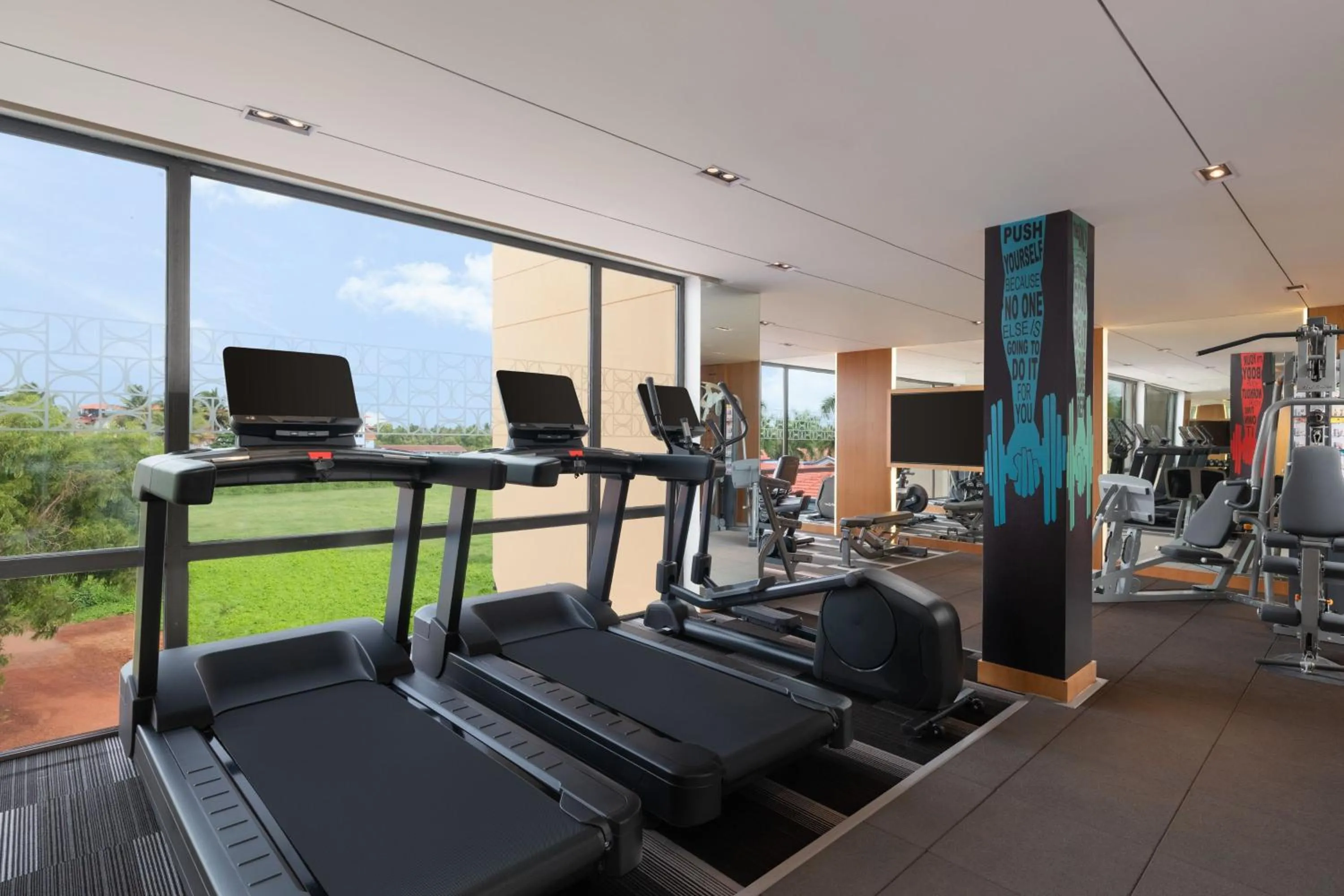 Fitness centre/facilities in Courtyard by Marriott Goa Colva