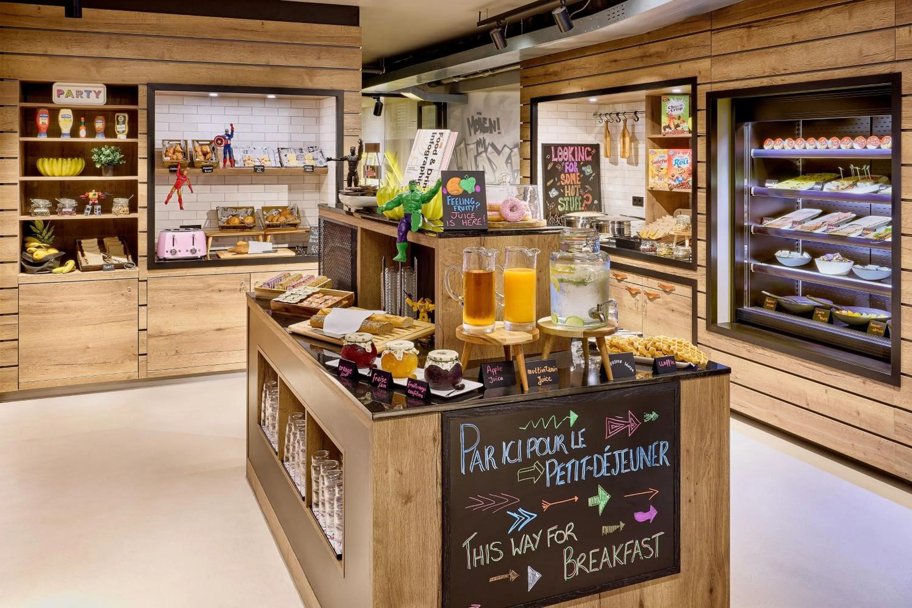 Breakfast in Moxy Luxembourg Airport