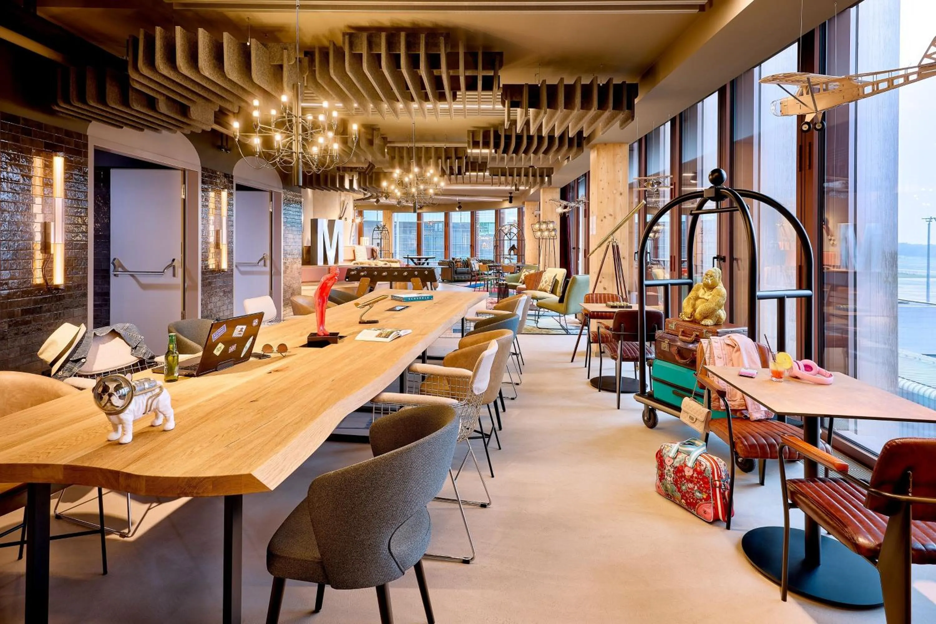 View (from property/room) in Moxy Luxembourg Airport