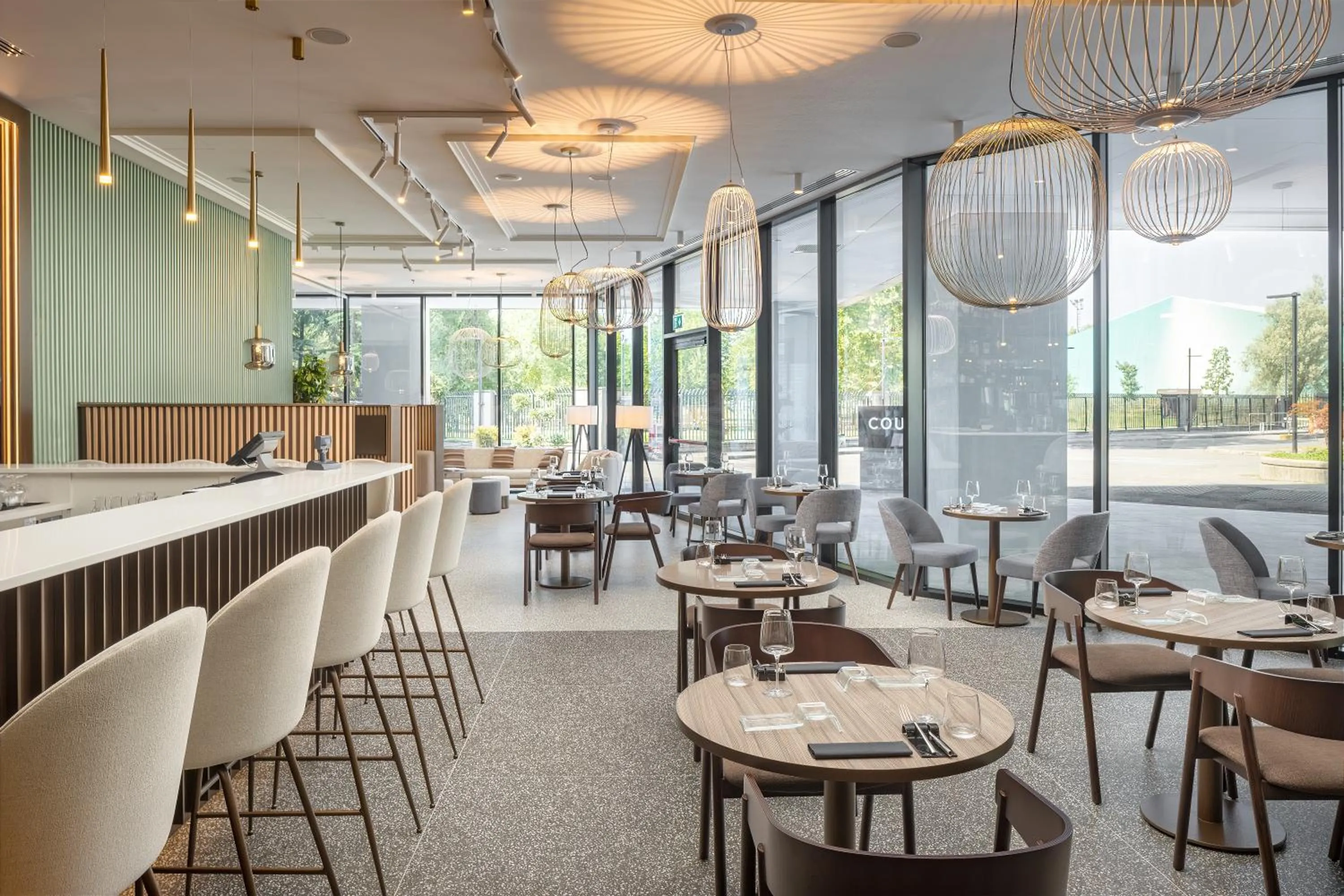 Restaurant/places to eat in Courtyard by Marriott Milano Linate