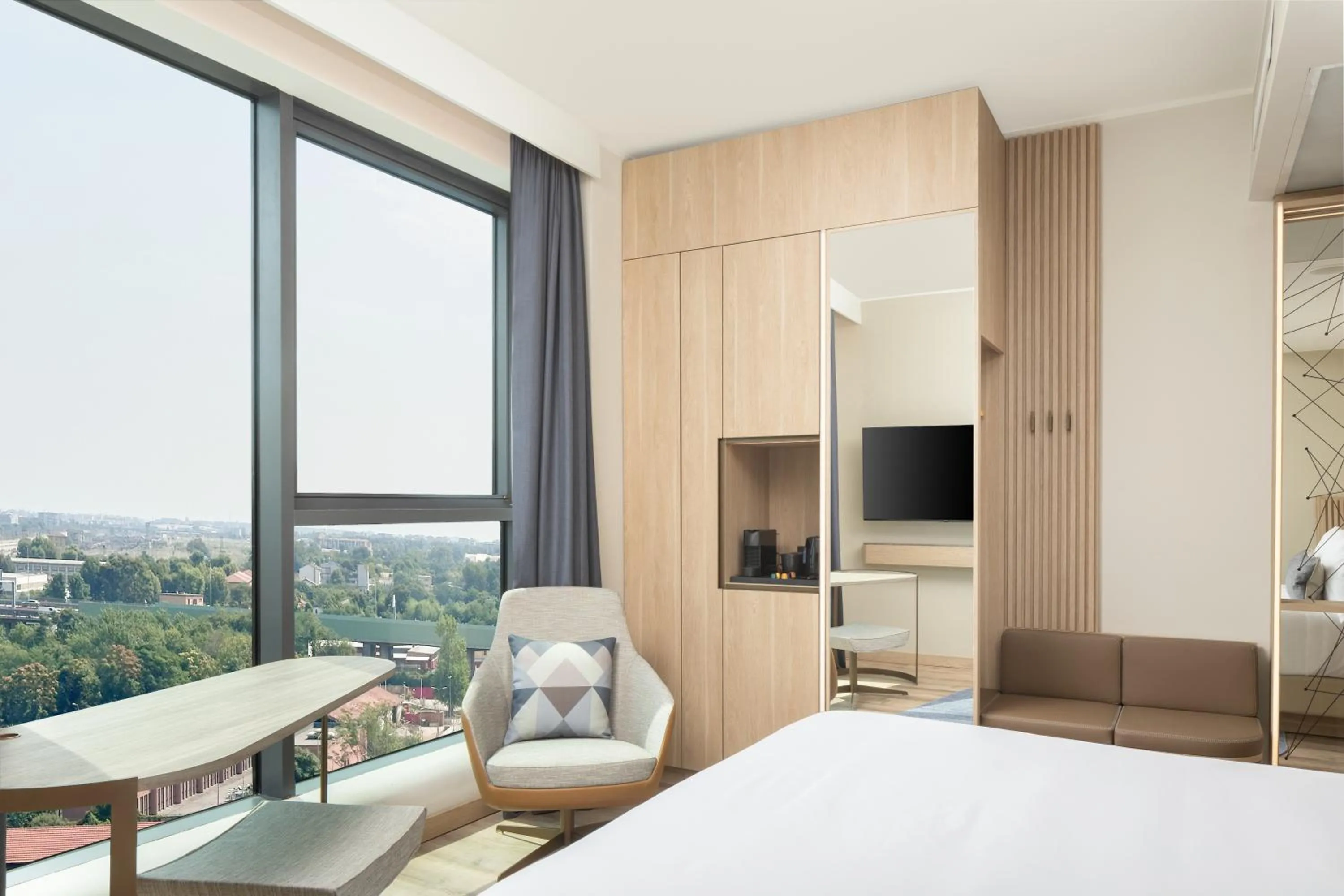 Bed in Courtyard by Marriott Milano Linate