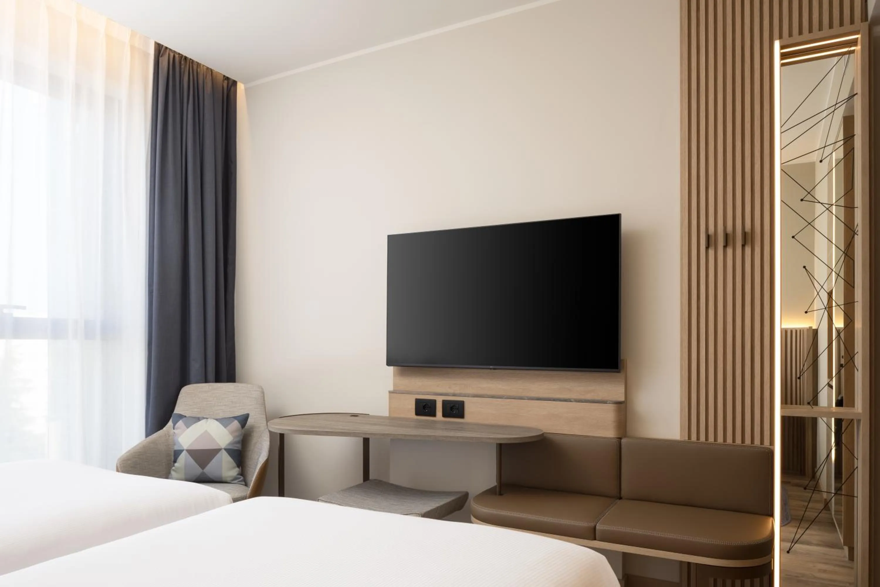 Bed in Courtyard by Marriott Milano Linate