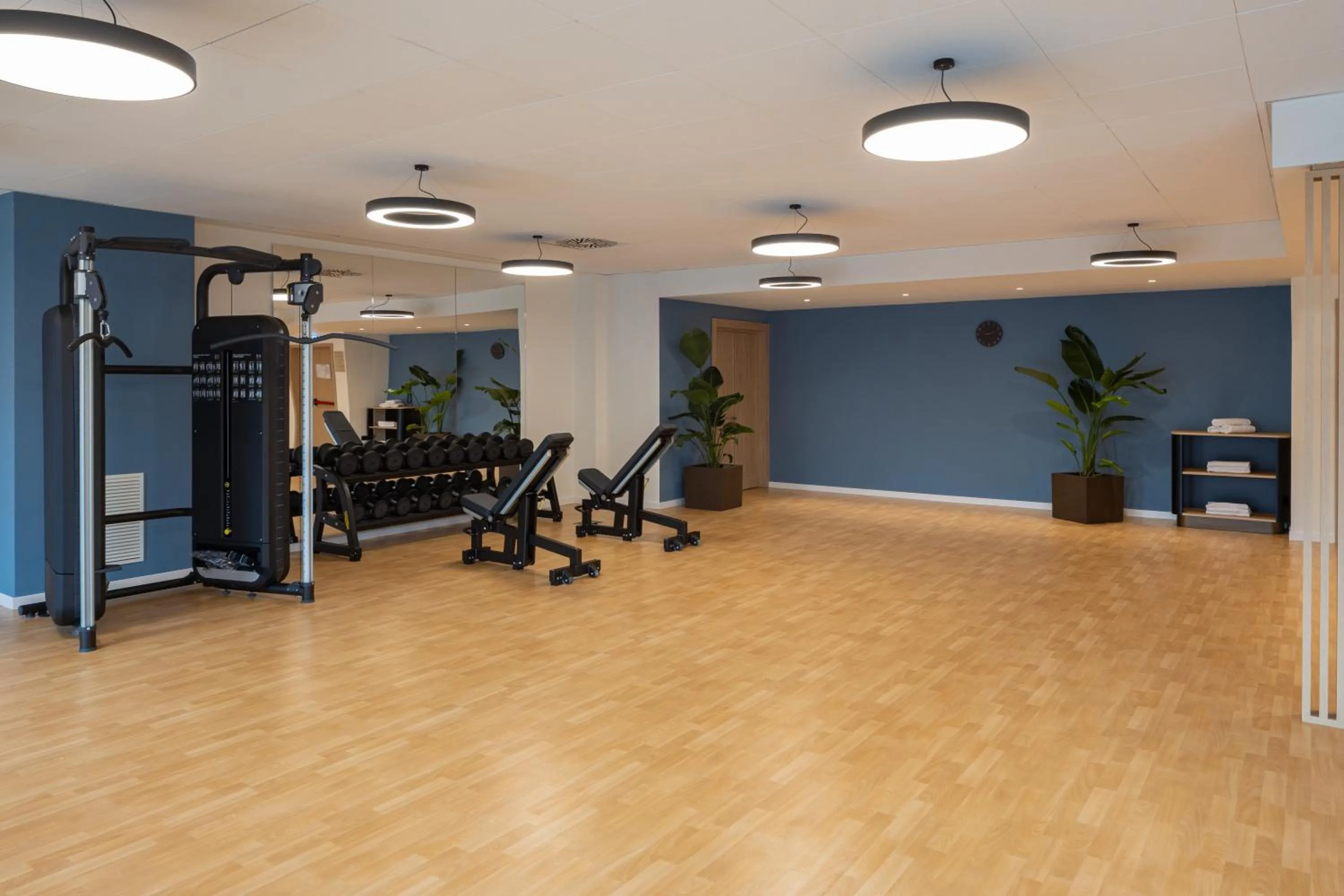 Fitness centre/facilities in Courtyard by Marriott Milano Linate