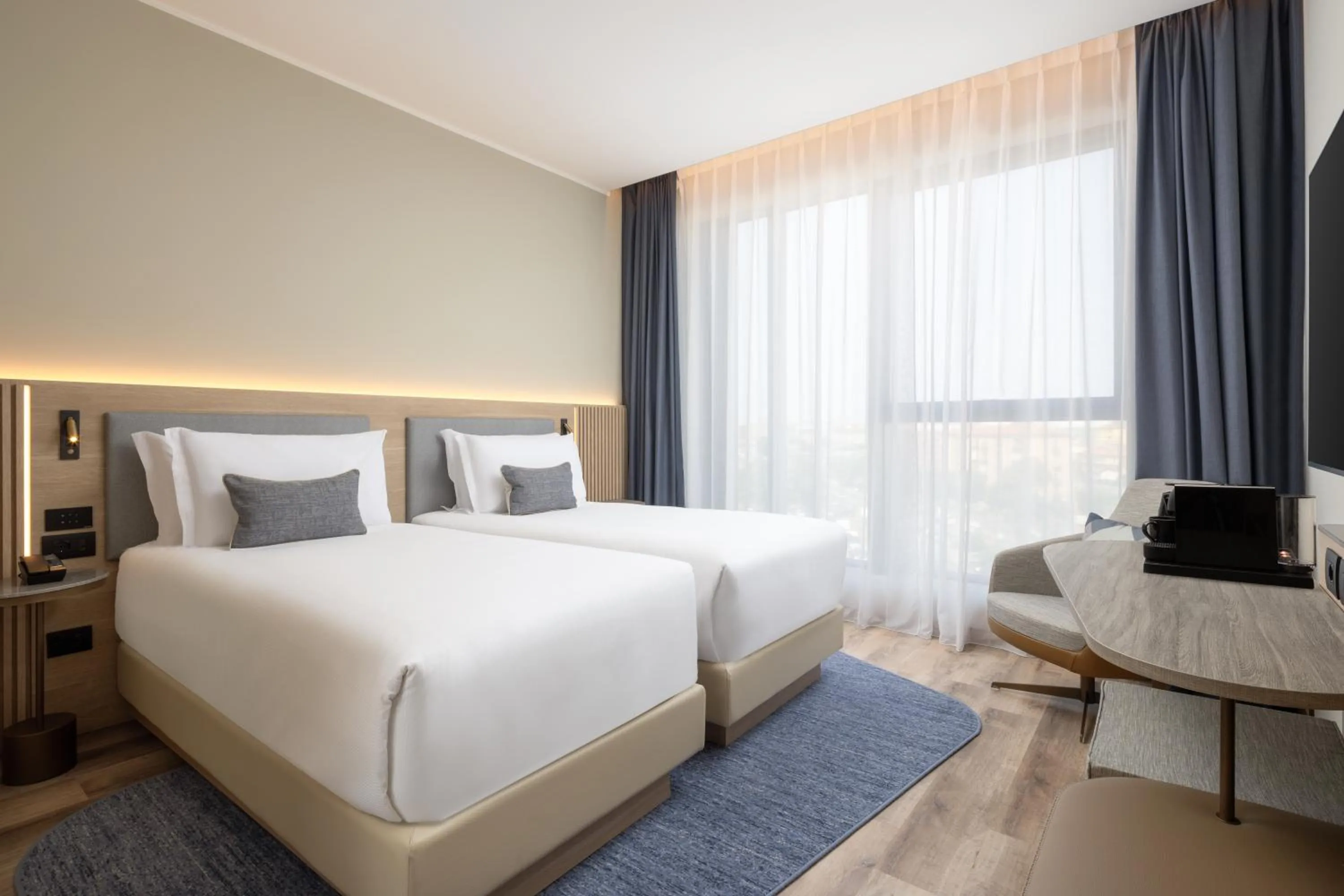 Bed in Courtyard by Marriott Milano Linate