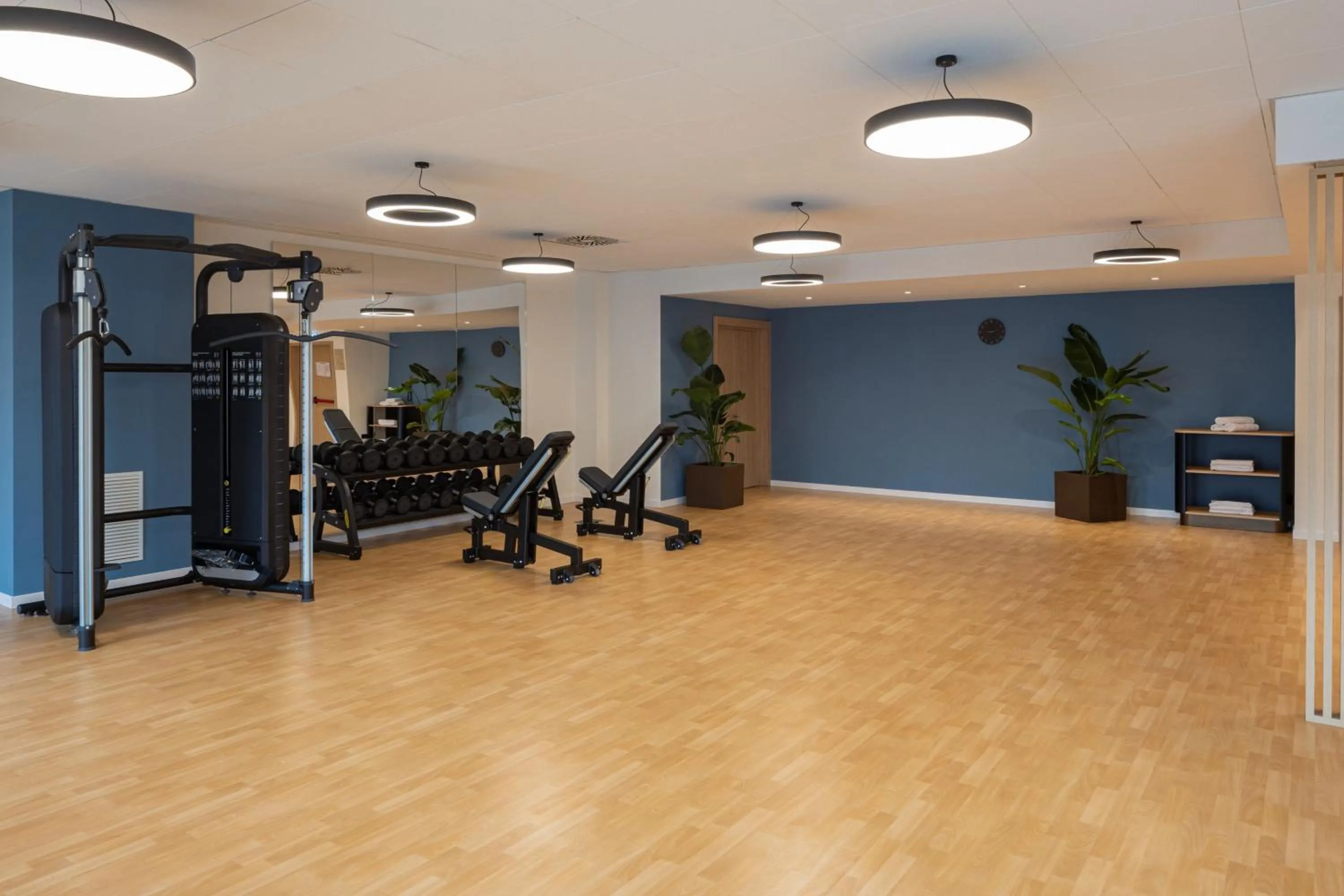 Fitness centre/facilities in Courtyard by Marriott Milano Linate
