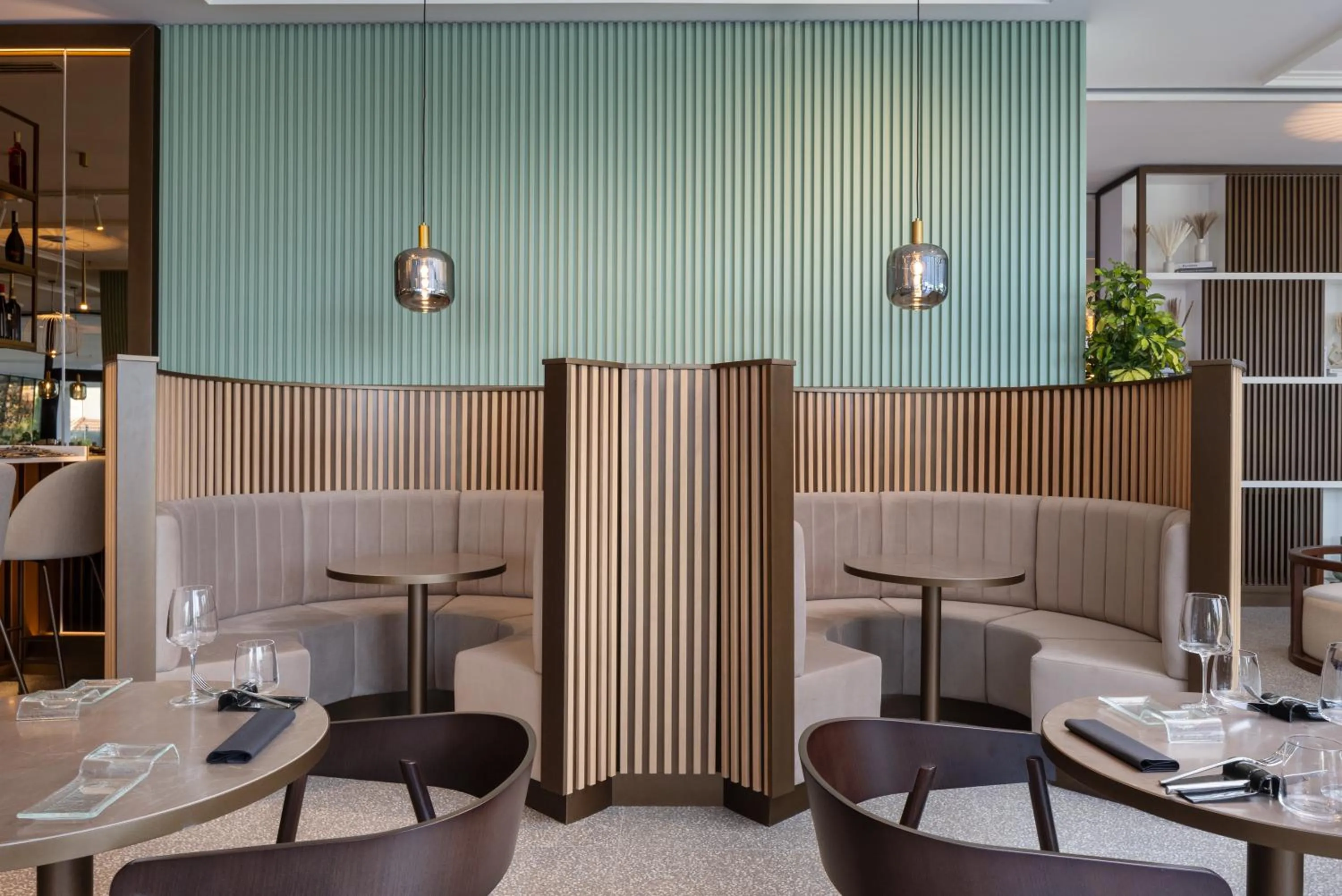 Restaurant/places to eat in Courtyard by Marriott Milano Linate