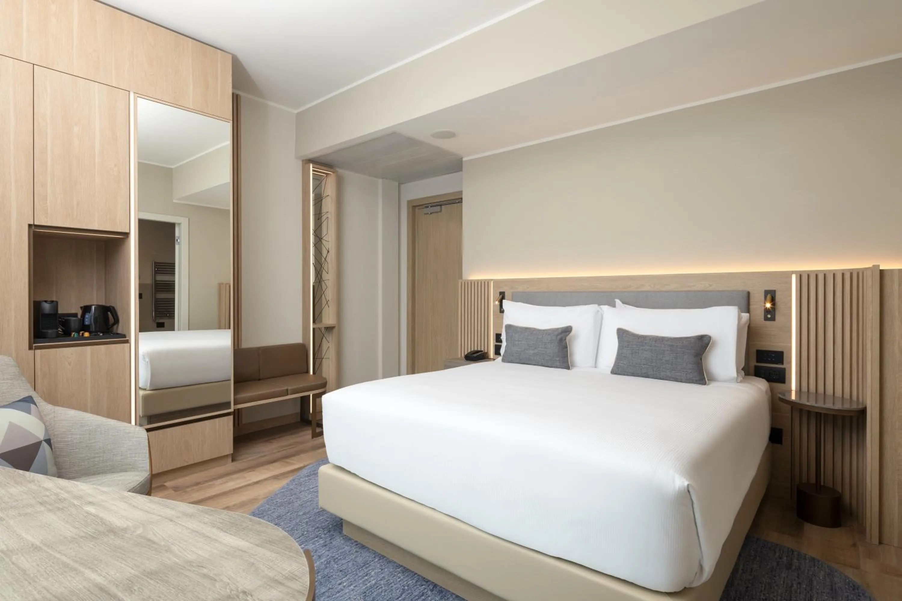 Bed in Courtyard by Marriott Milano Linate