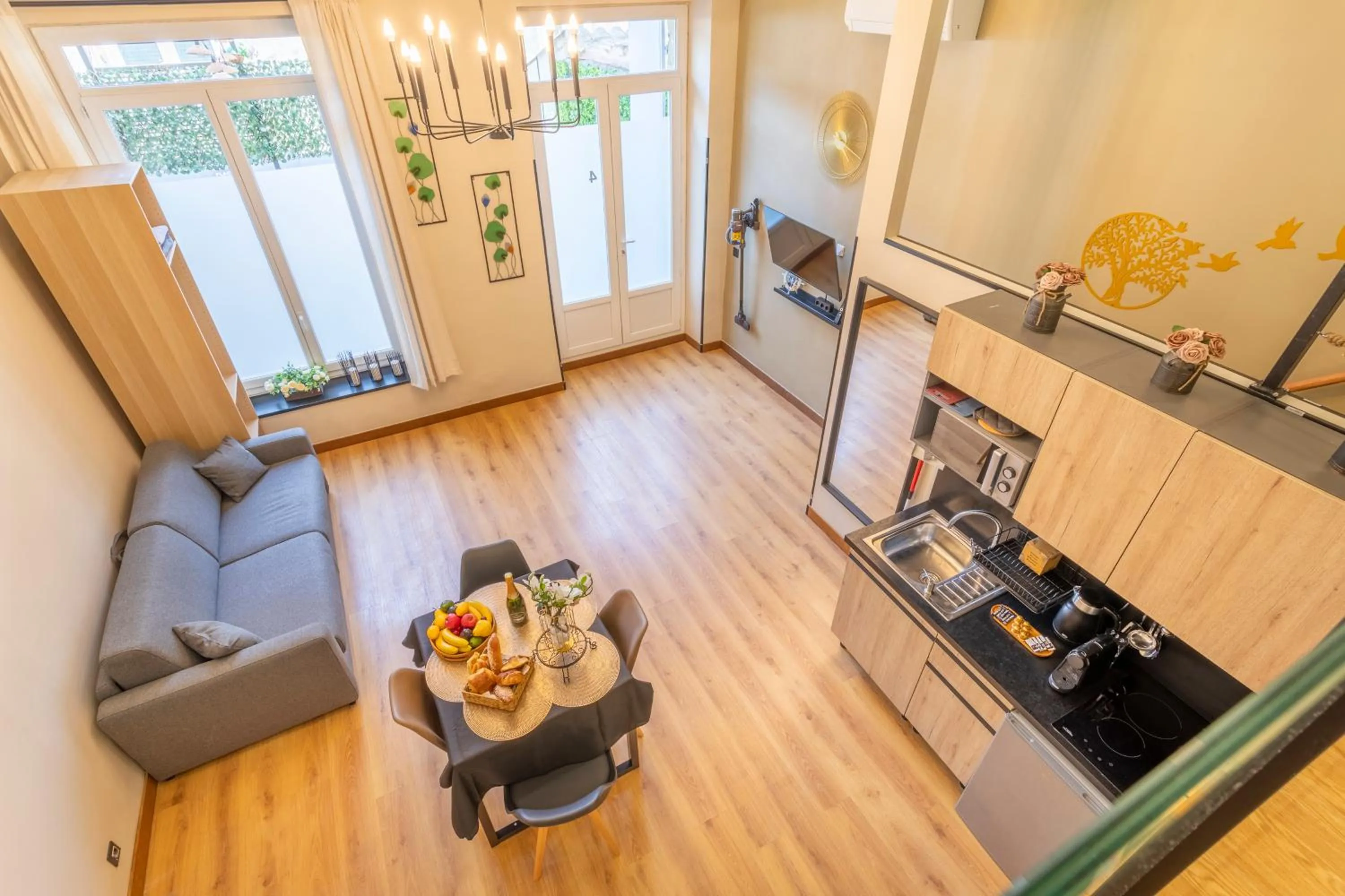 Kitchen or kitchenette in ADIRA Marseille Montgrand 2 étoiles