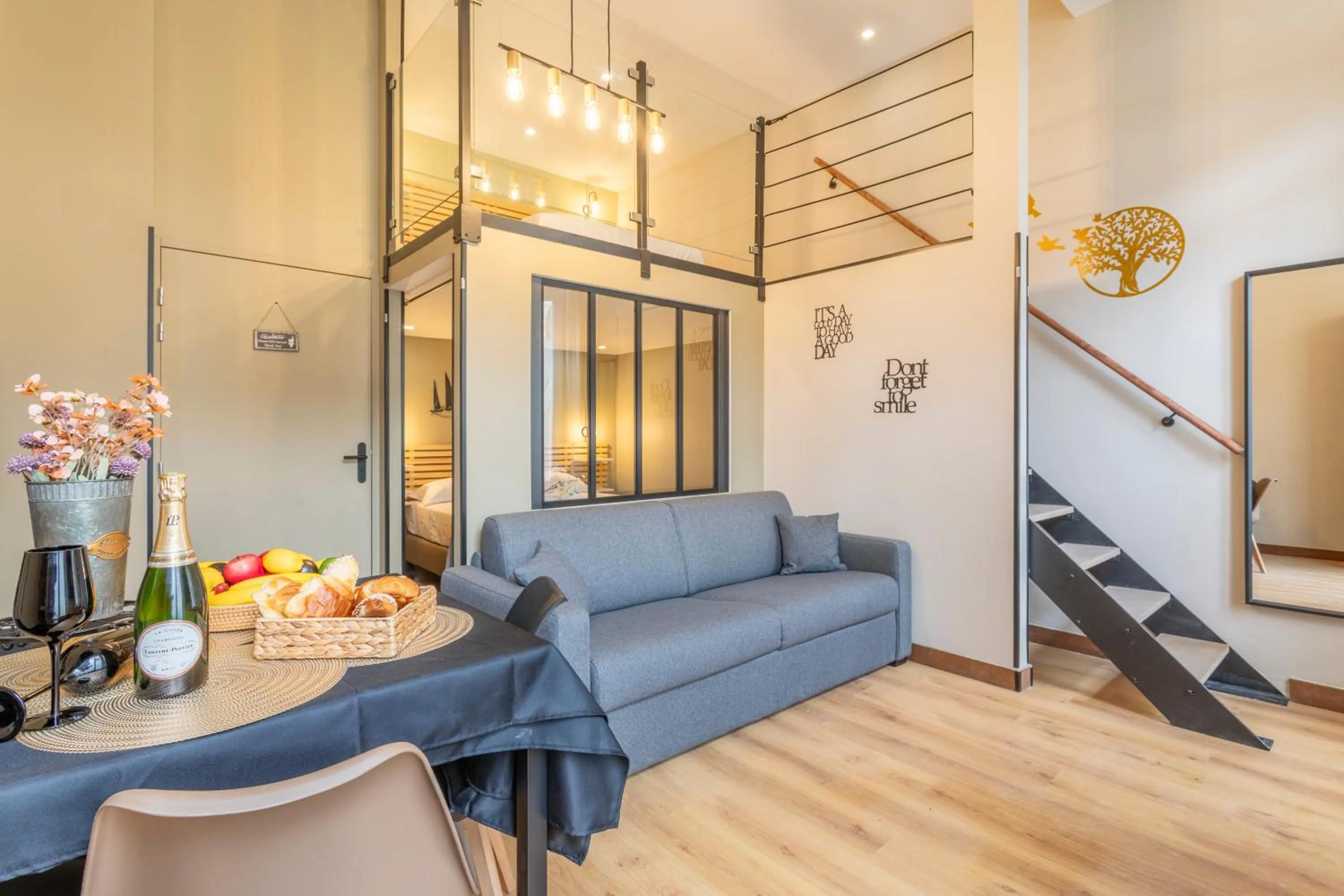 Living room in ADIRA Marseille Montgrand 2 étoiles