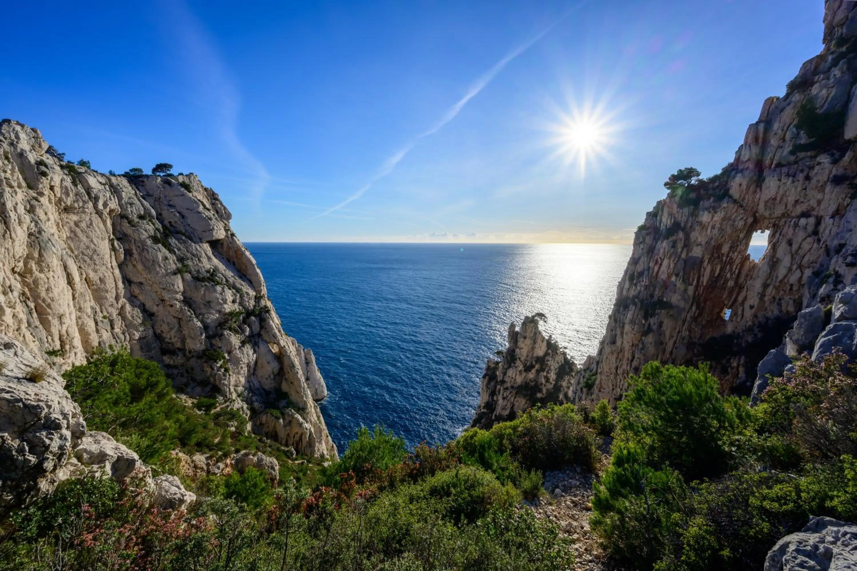 Natural landscape in ADIRA Marseille Montgrand 2 étoiles