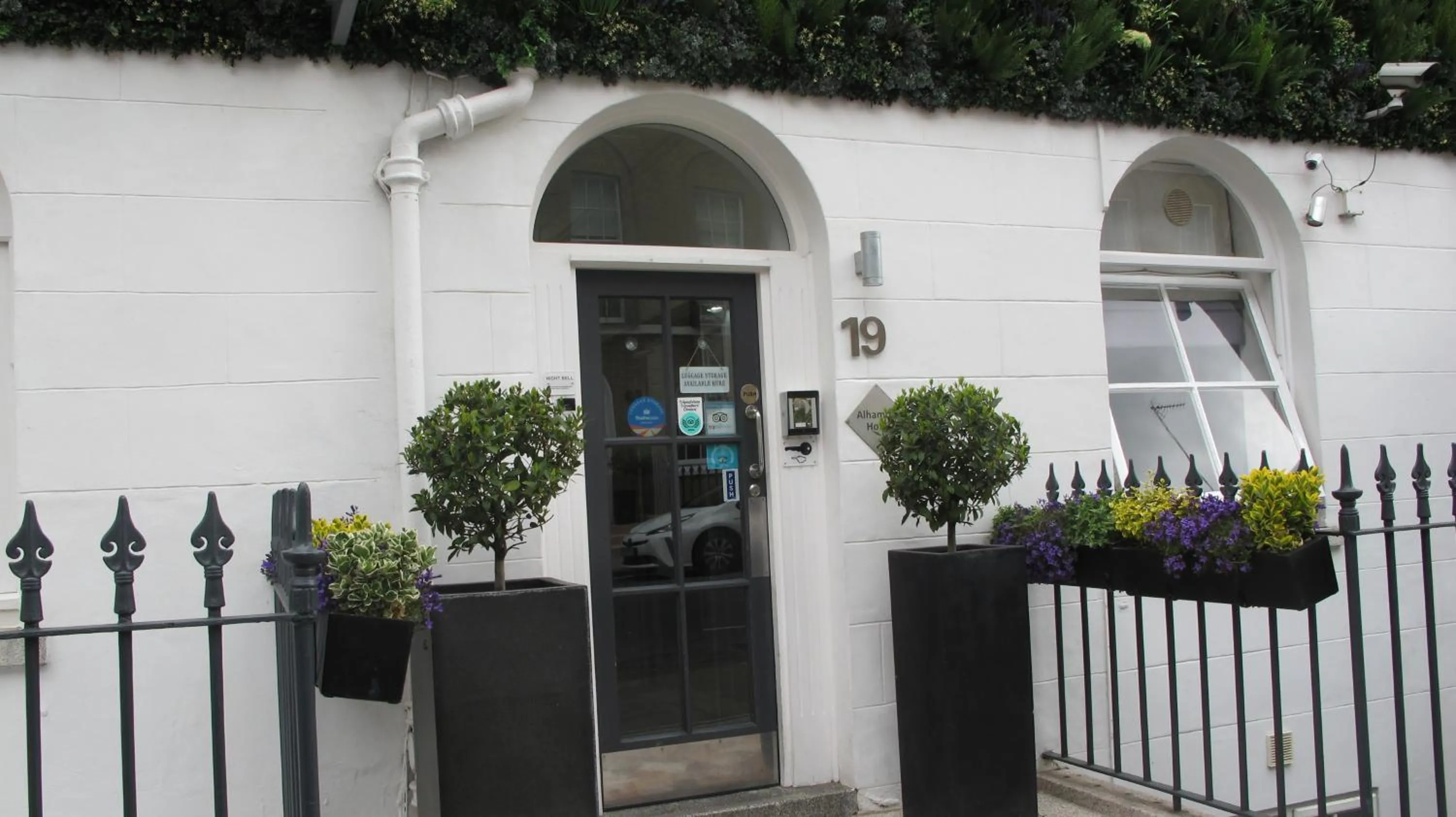 Property building in Alhambra Hotel