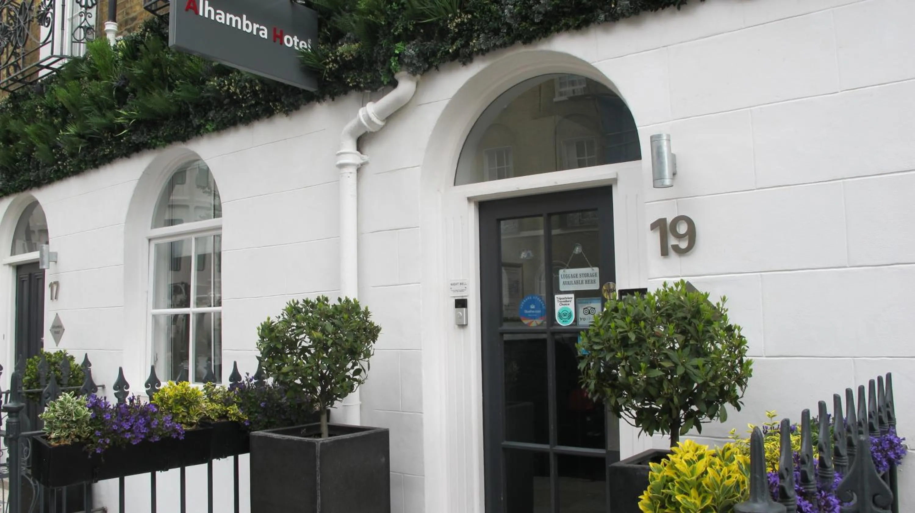 Property building in Alhambra Hotel