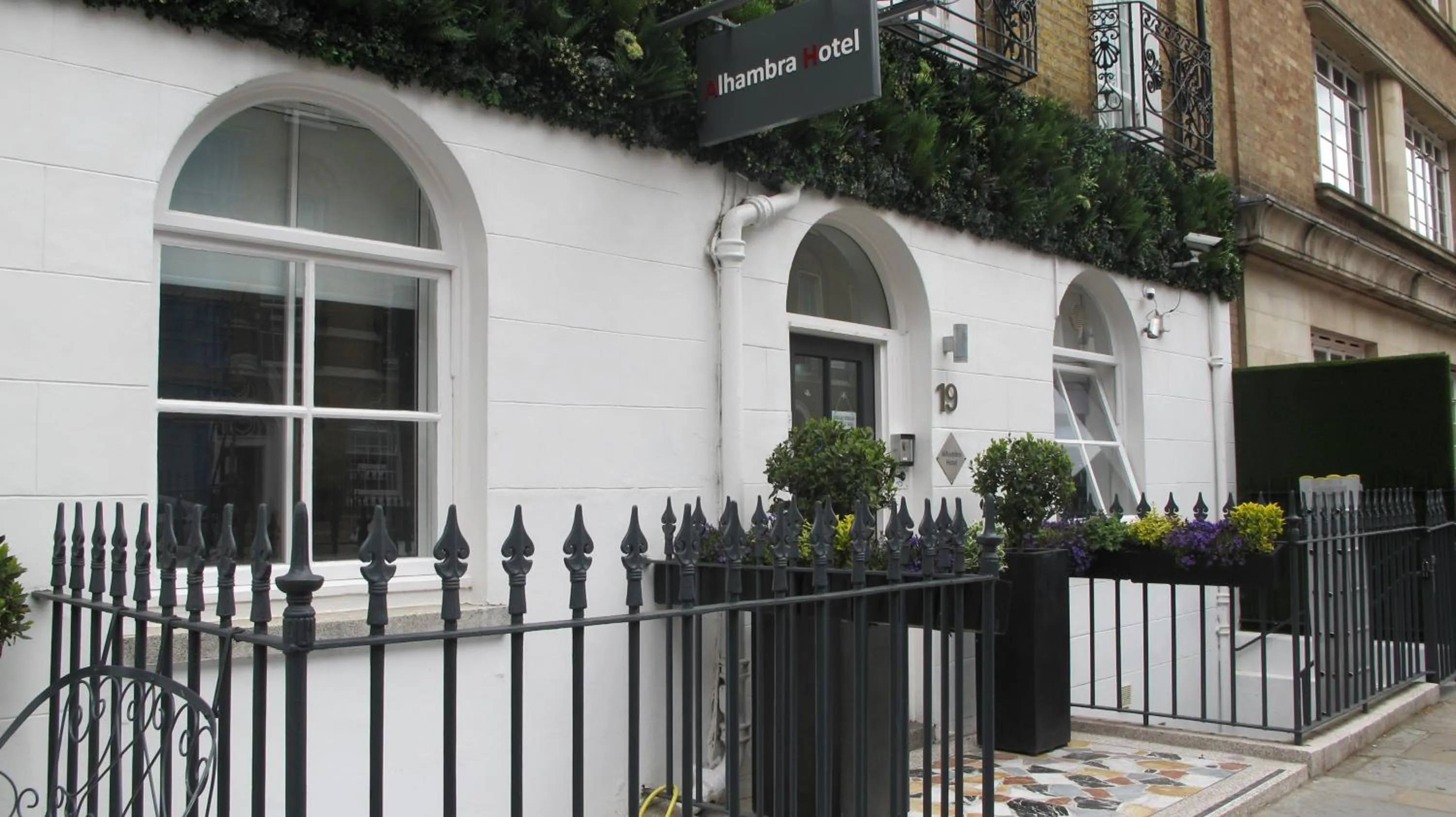 Property building in Alhambra Hotel