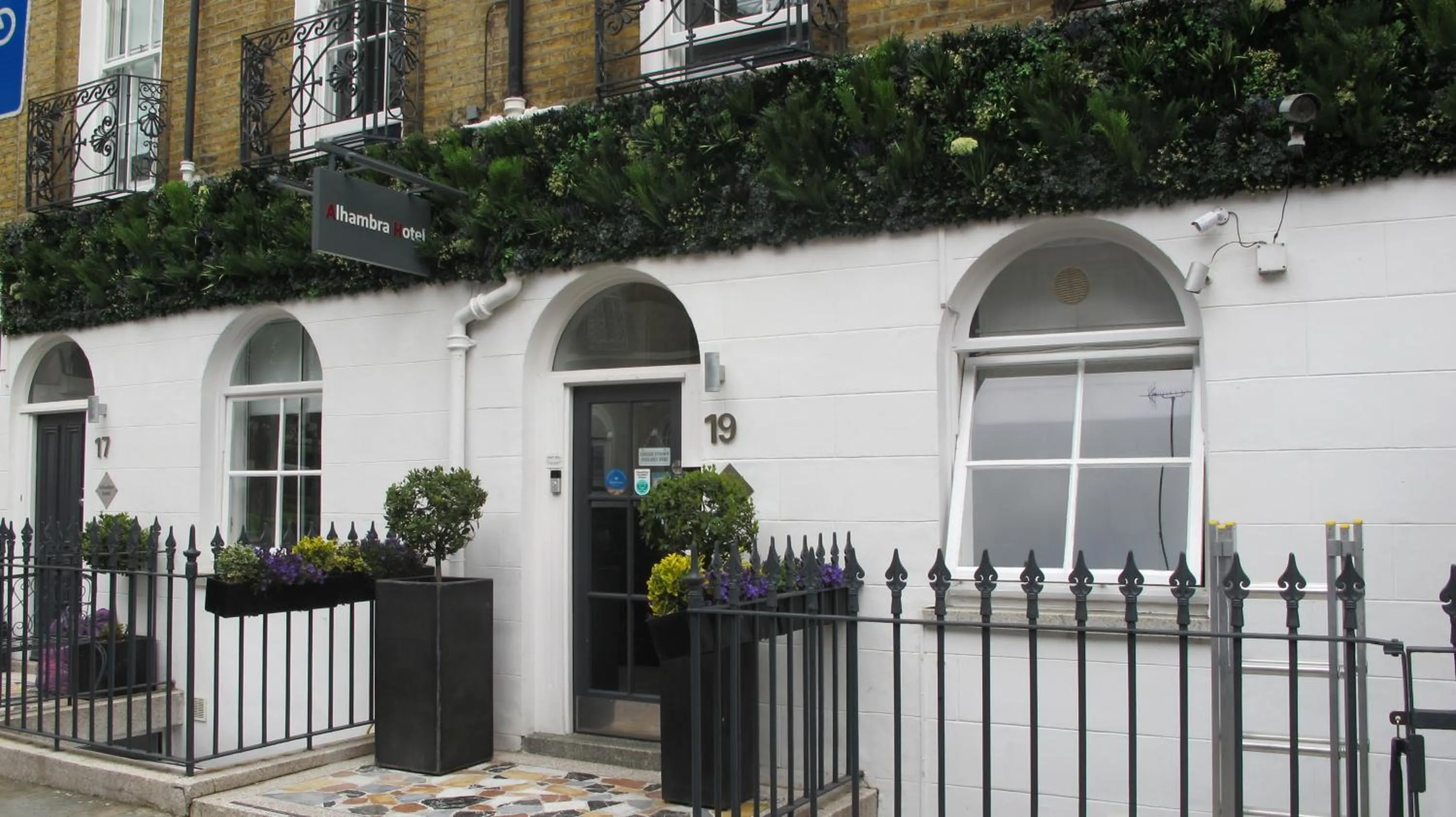 Property building in Alhambra Hotel