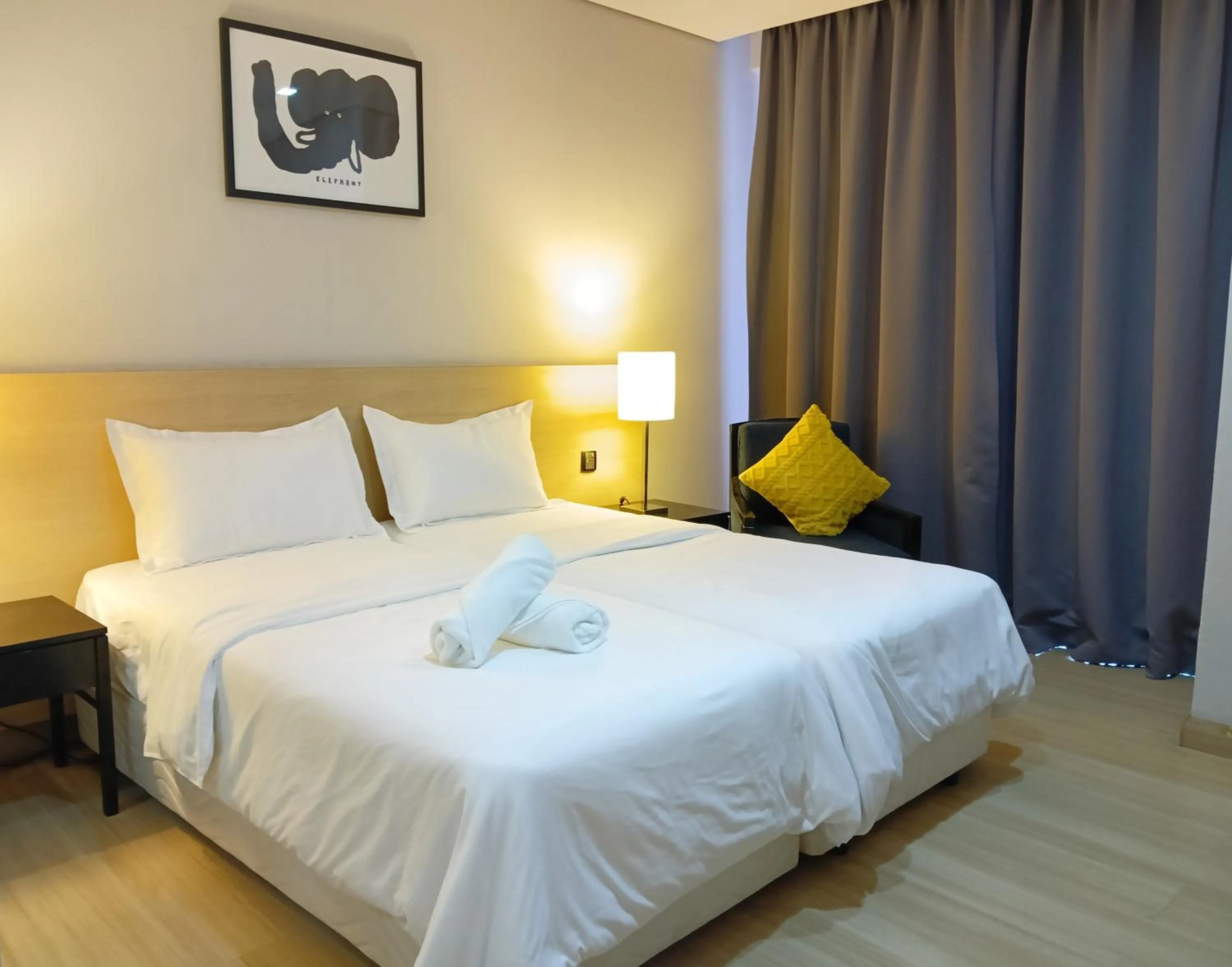 Bed in The Straits Suites by Ciconia