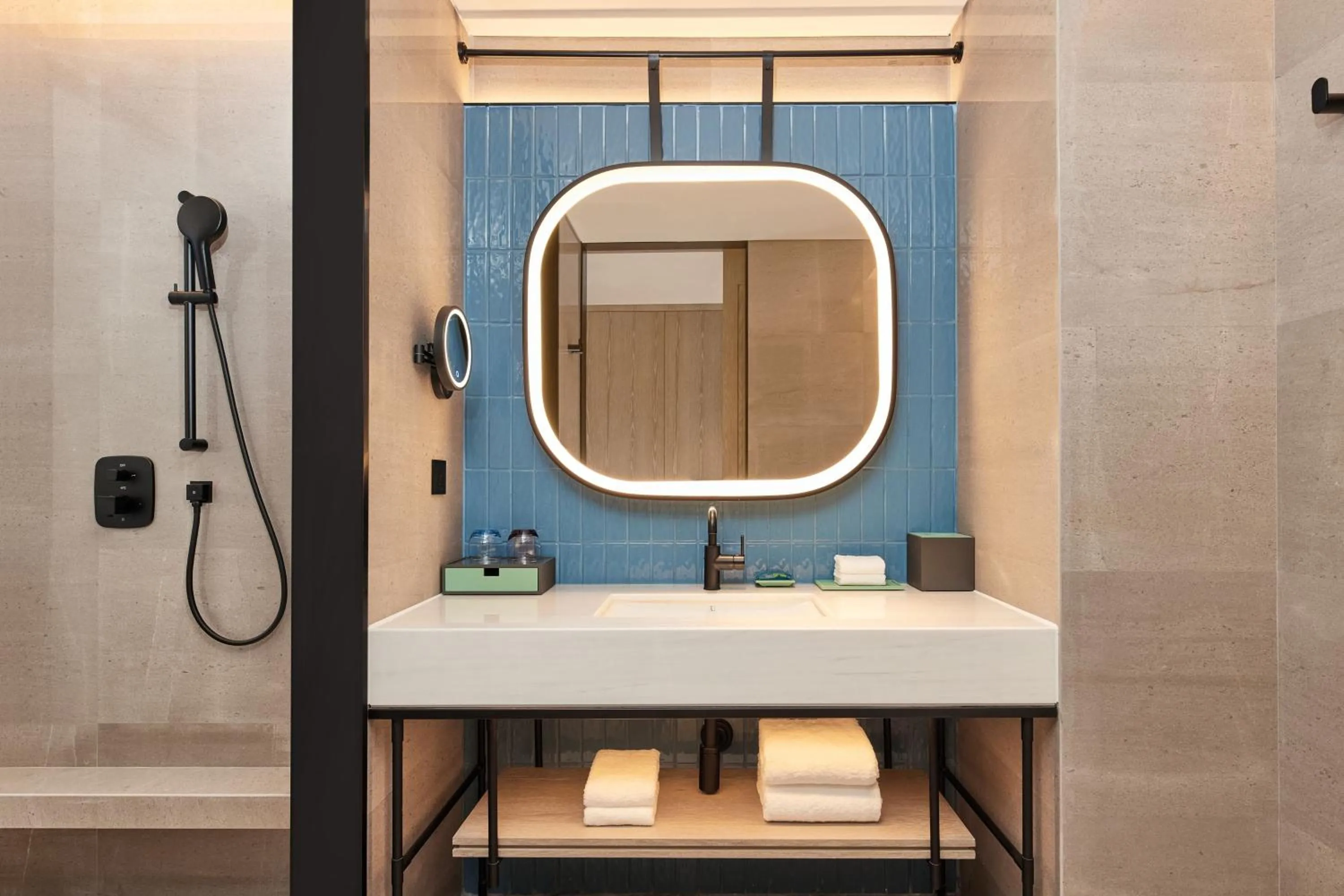 Bathroom in Four Points by Sheraton Shanghai Fengjing