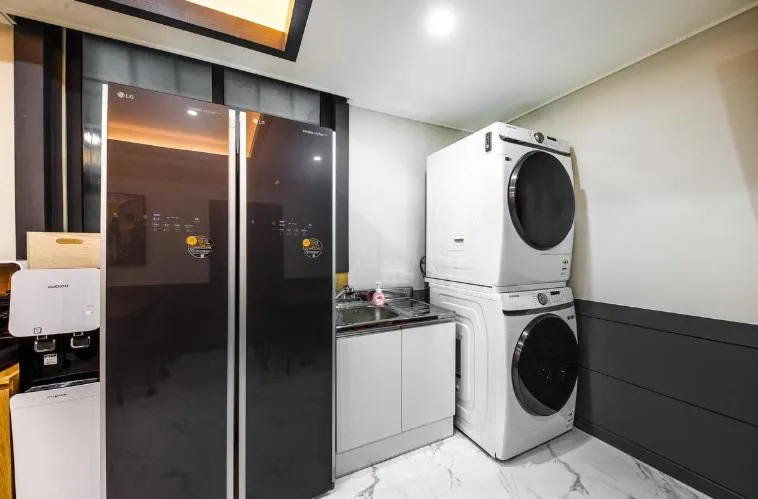 washing machine in Hotel Lion