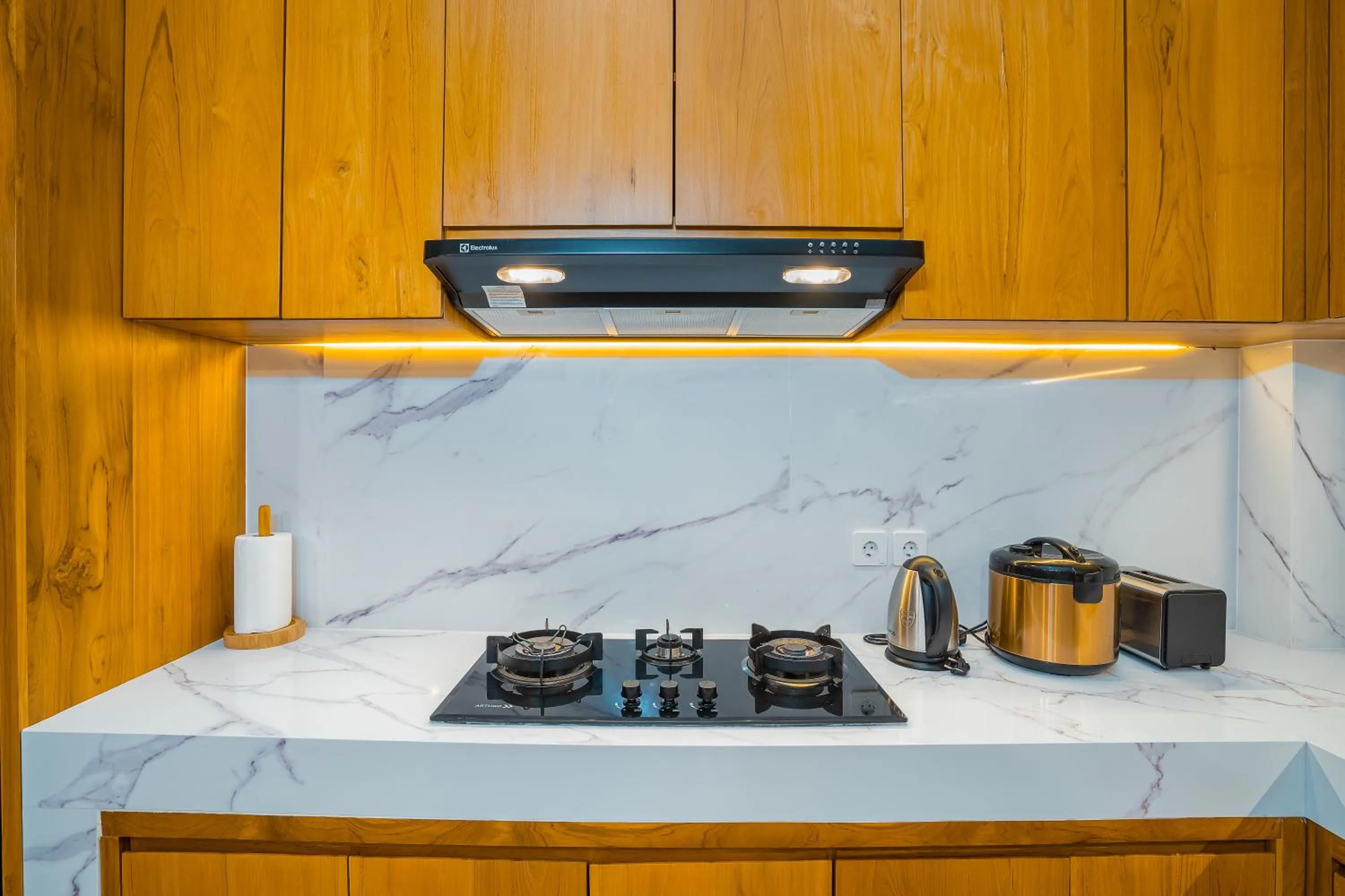 Kitchen or kitchenette in The Kaba Kaba Private Luxury Villa