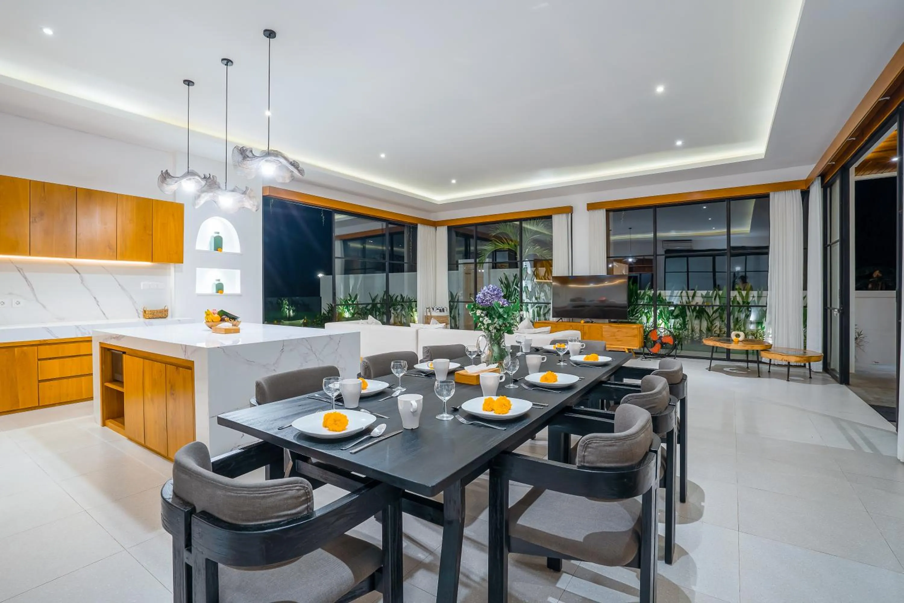 Dining area in The Kaba Kaba Private Luxury Villa