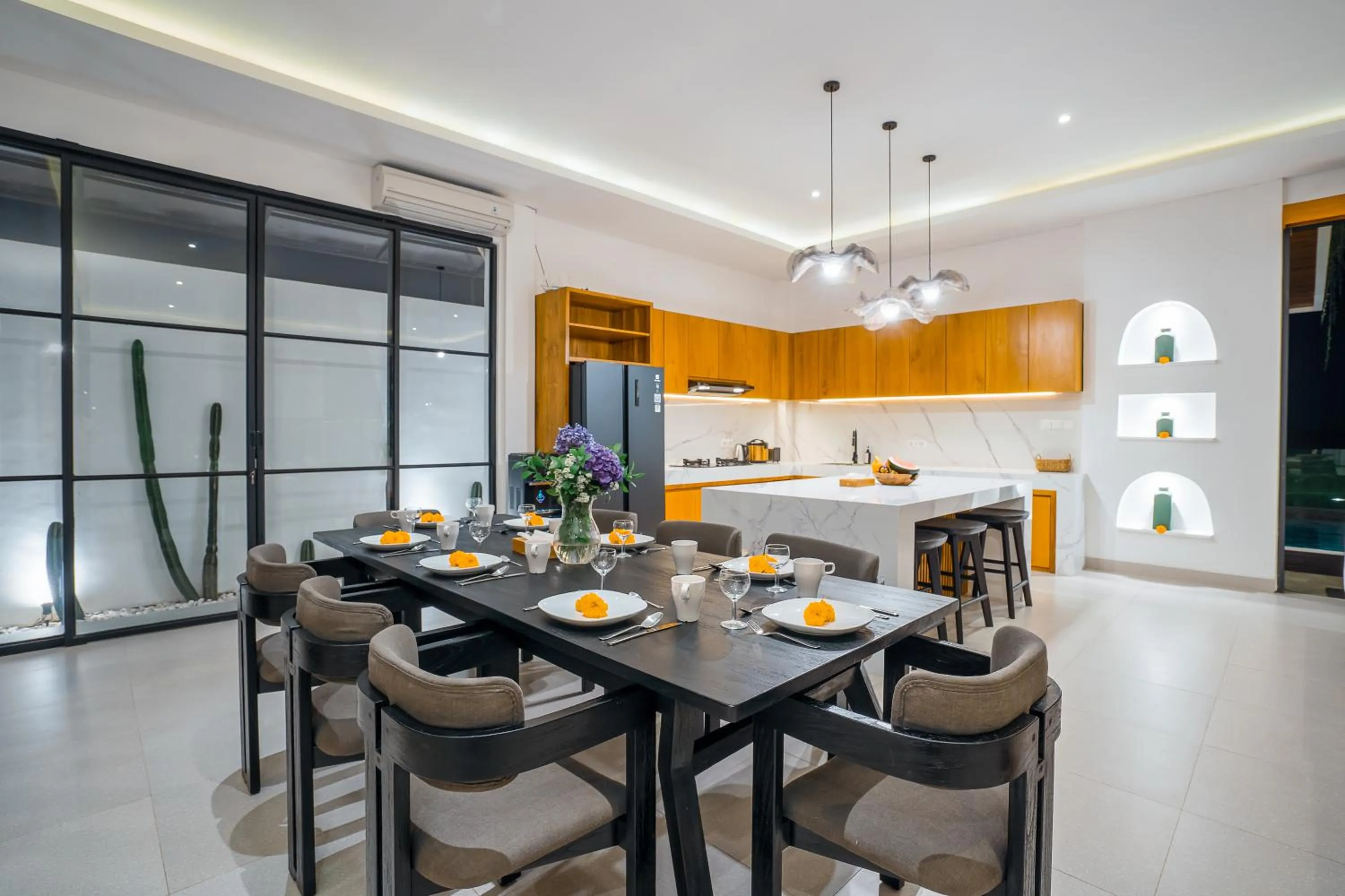 Kitchen or kitchenette in The Kaba Kaba Private Luxury Villa