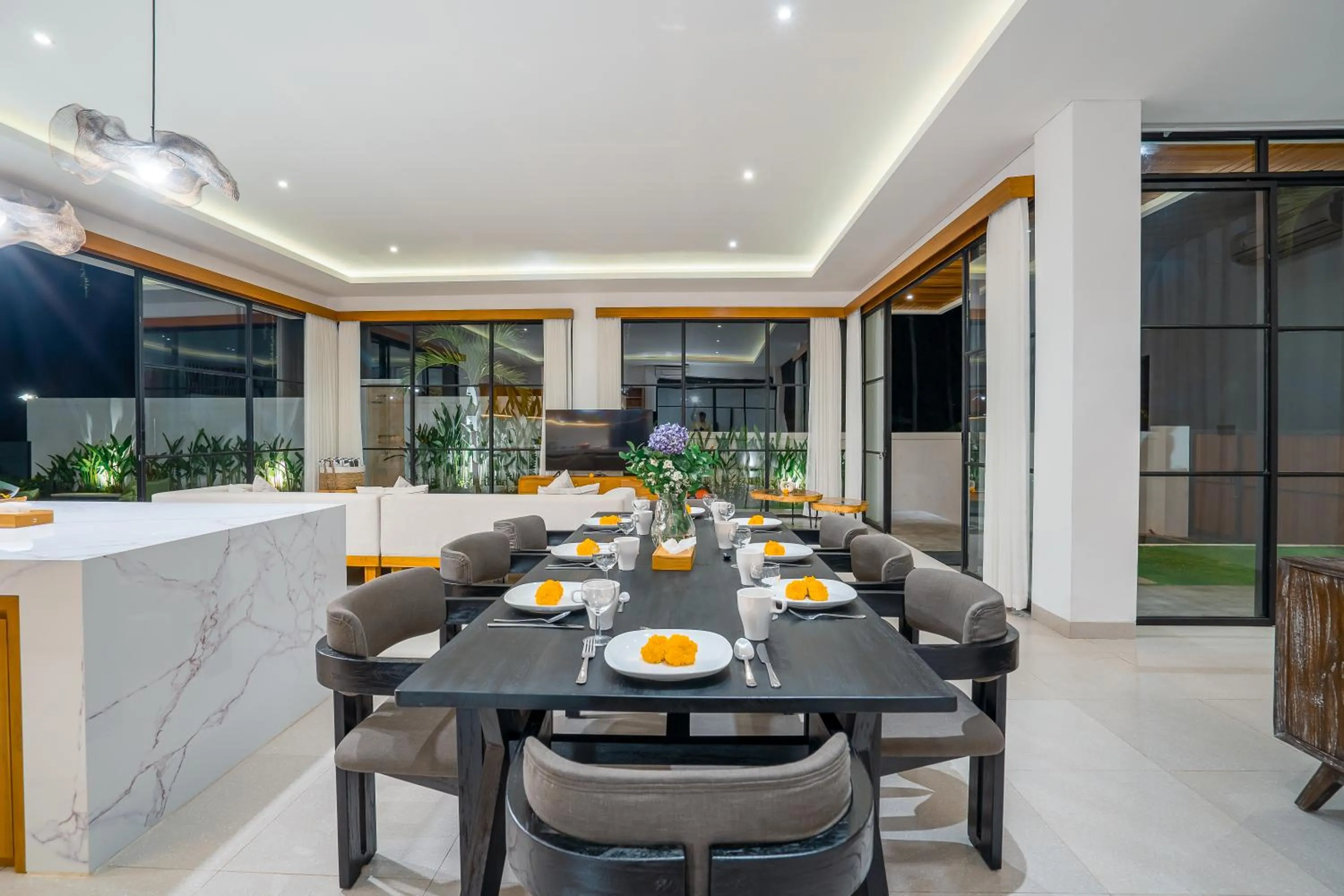 Dining area in The Kaba Kaba Private Luxury Villa