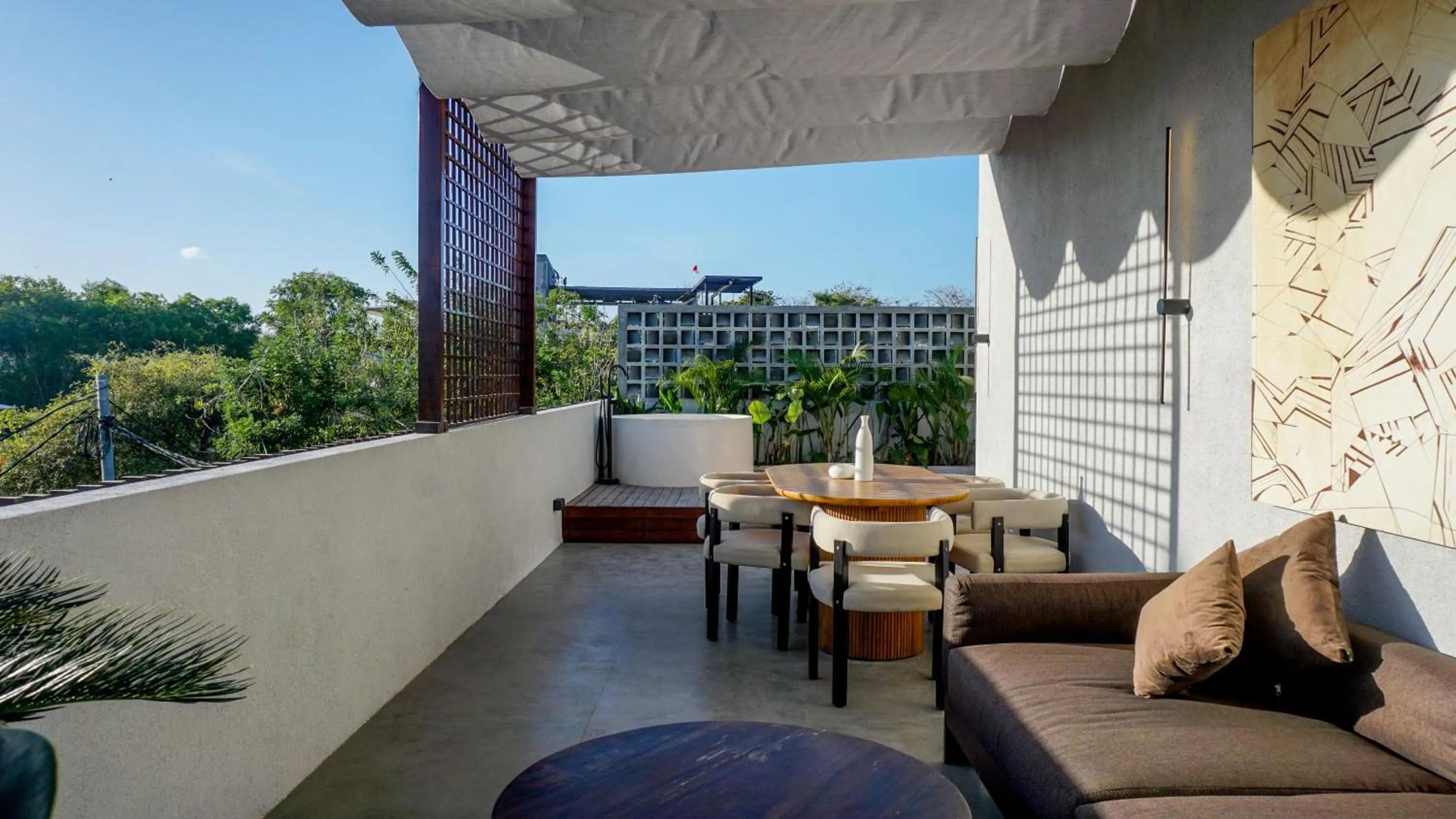 Patio in Rahya Villas Complex