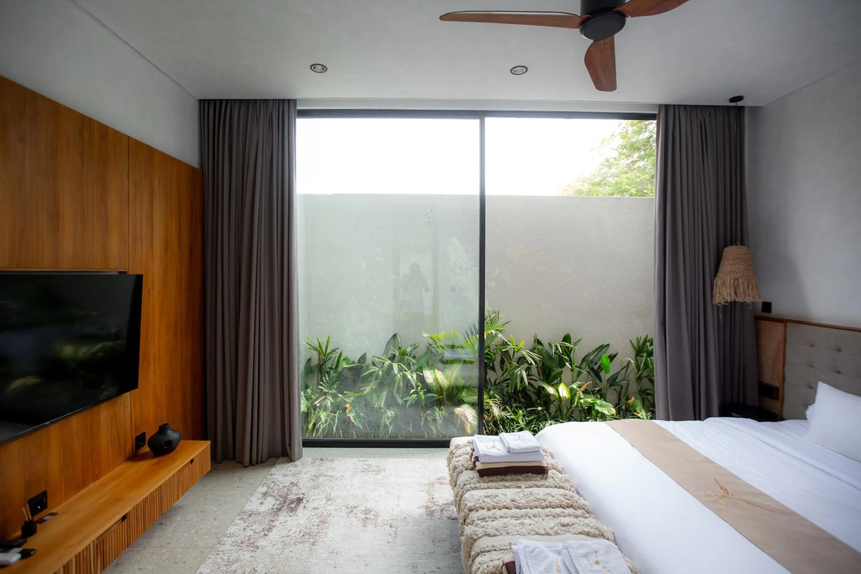 Natural landscape, Bed in Rahya Villas Complex