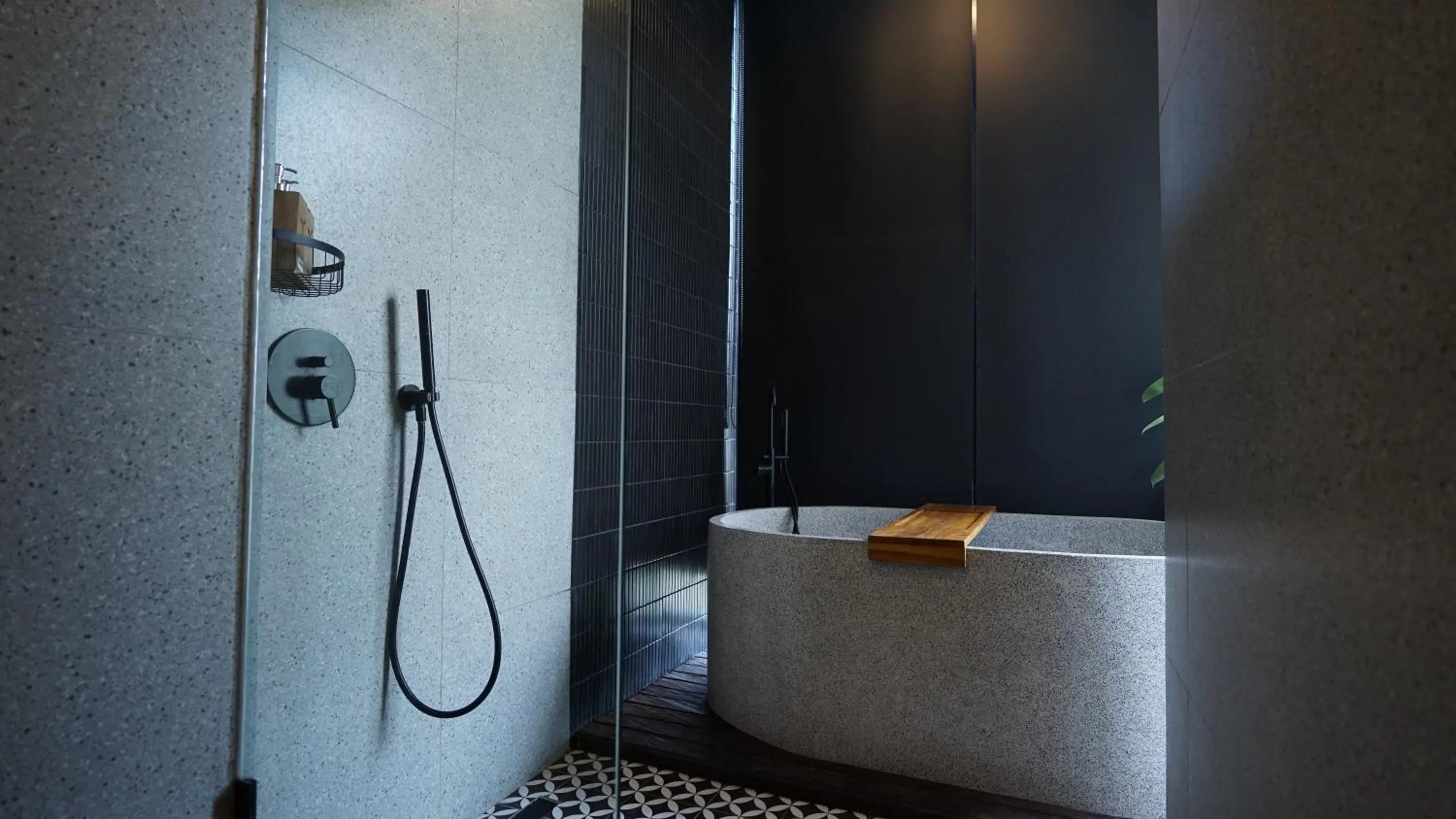 Shower in Rahya Villas Complex