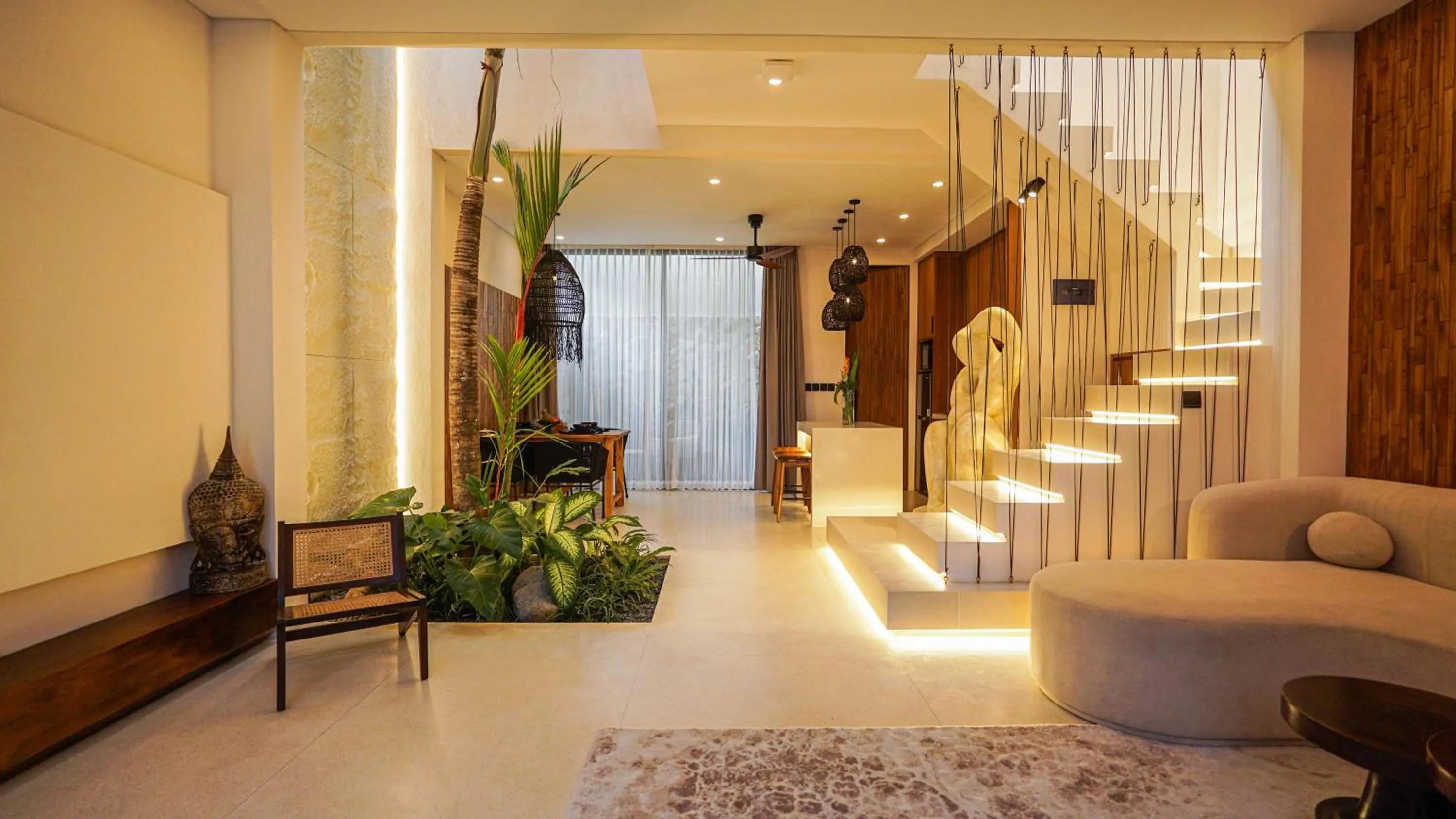 Living room in Rahya Villas Complex