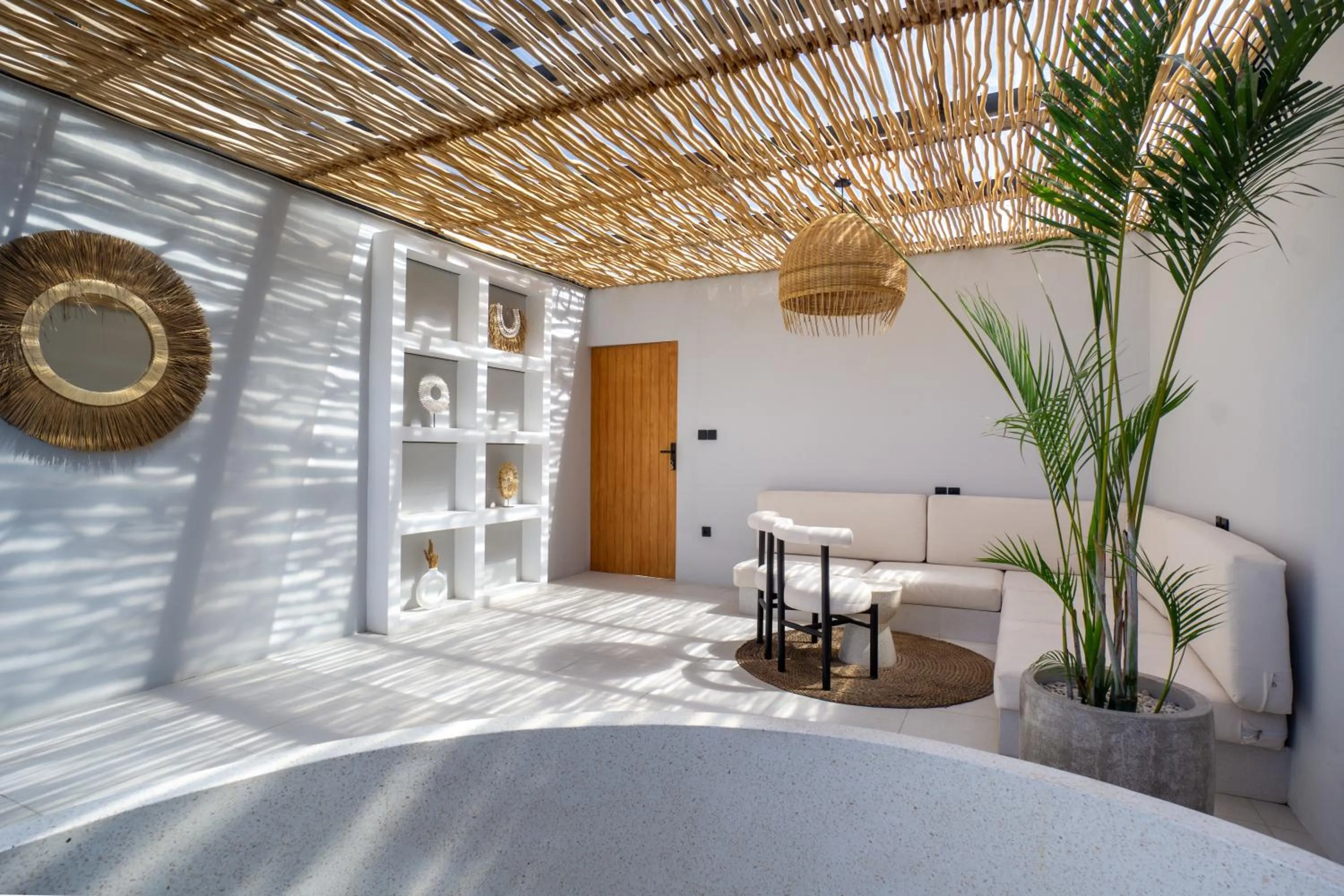 Photo of the whole room, Bed in Rahya Villas Complex