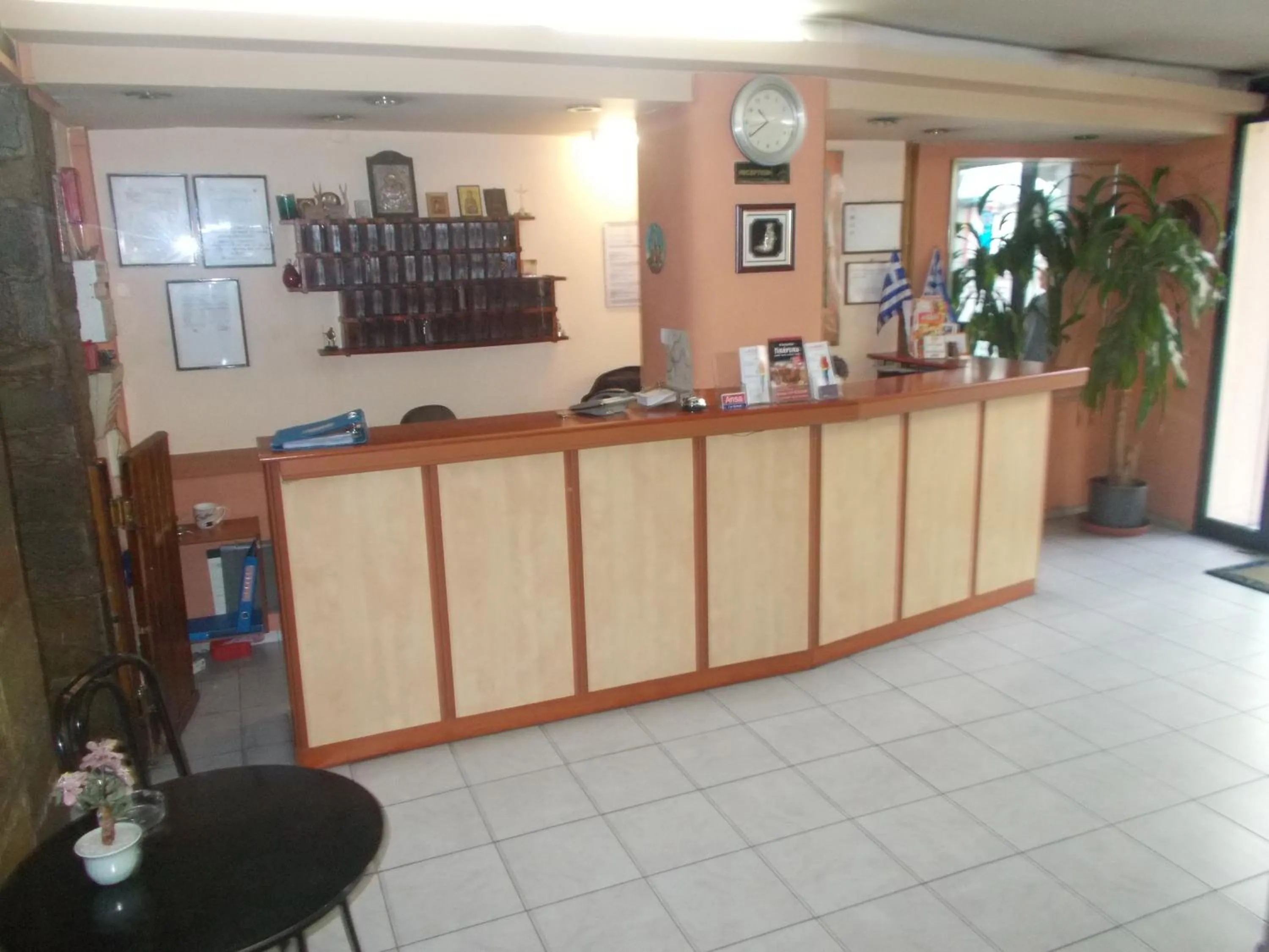 Lobby or reception in Elite Hotel