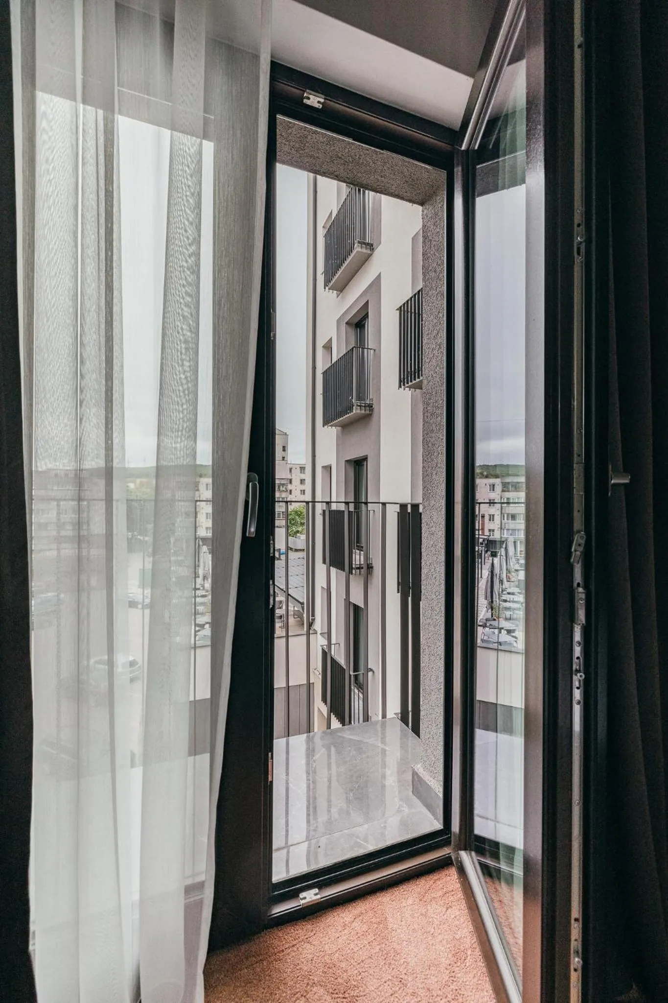 Balcony/Terrace in HOTEL AGORA Mures
