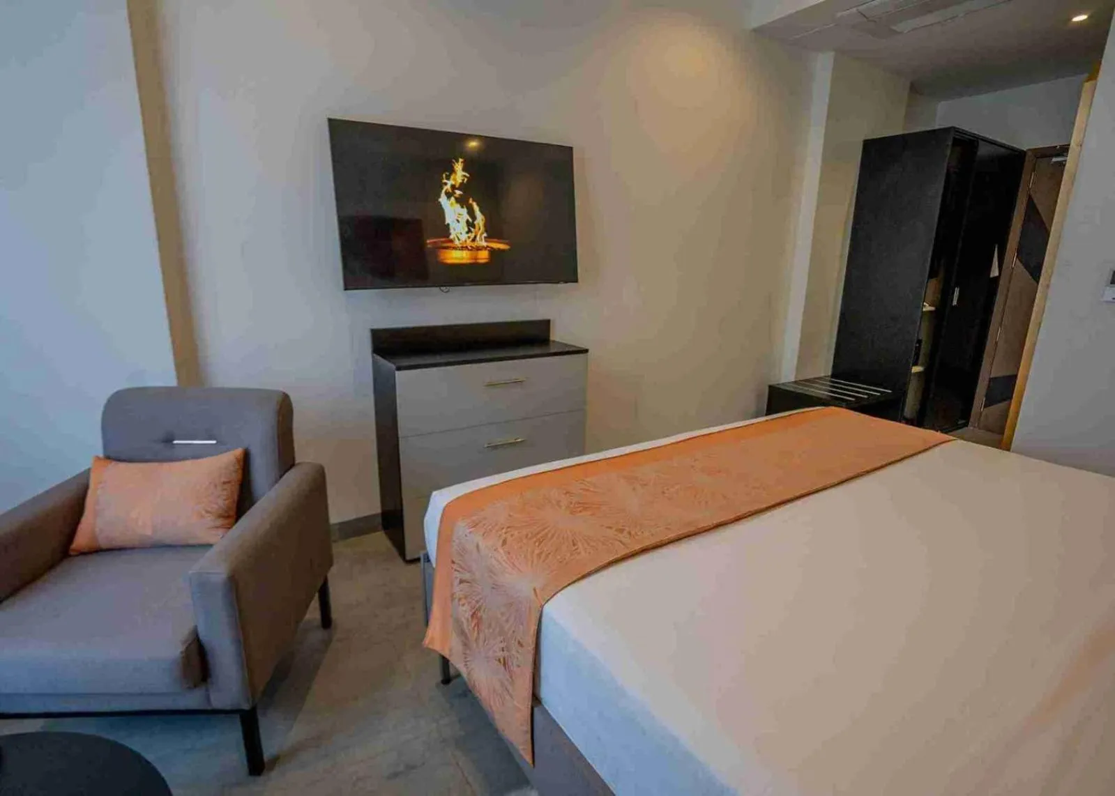 TV and multimedia, Bed in Baraka Tower Hotel