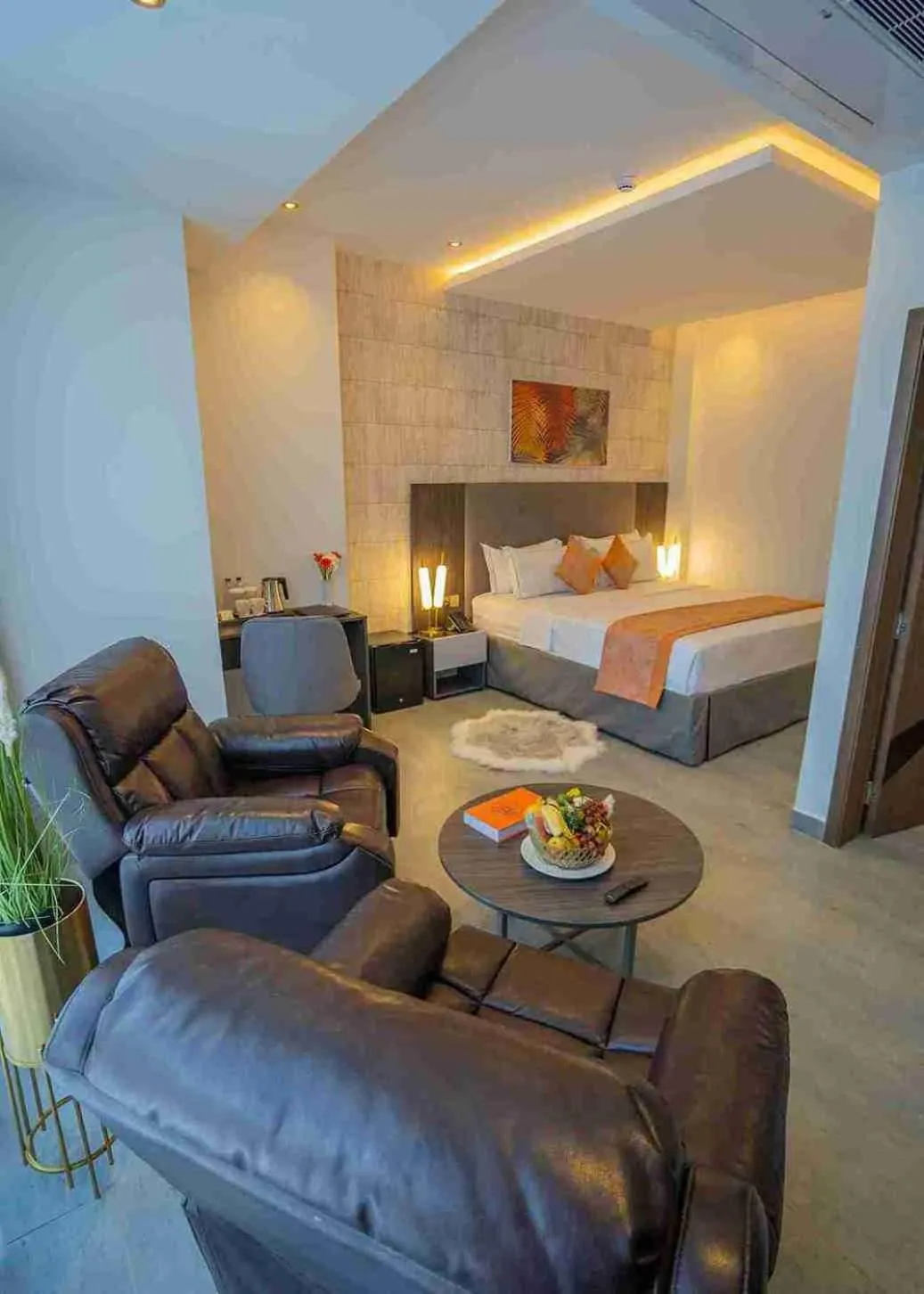 Living room, Bed in Baraka Tower Hotel