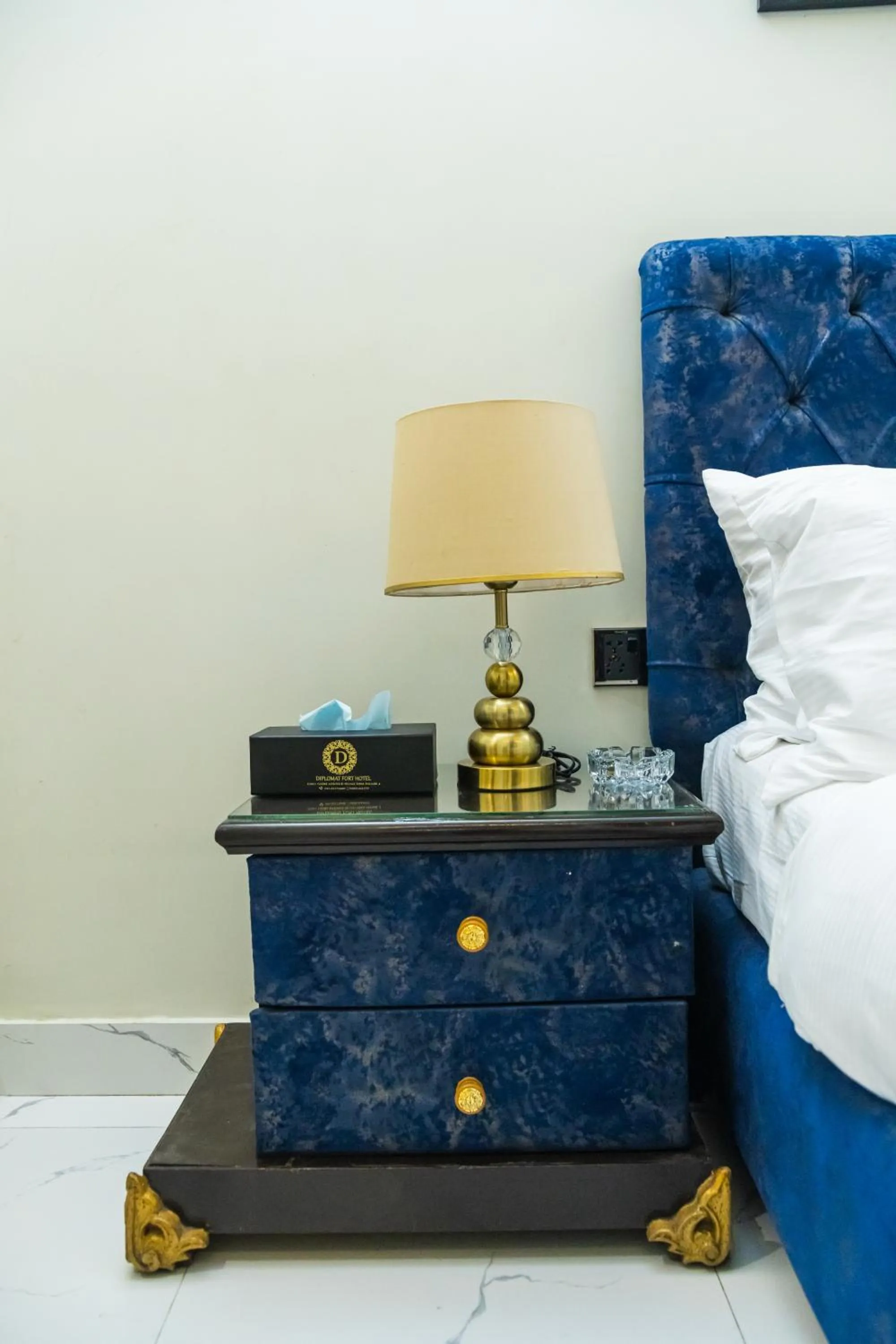 Bed in Diplomat Fort Boutique Hotel