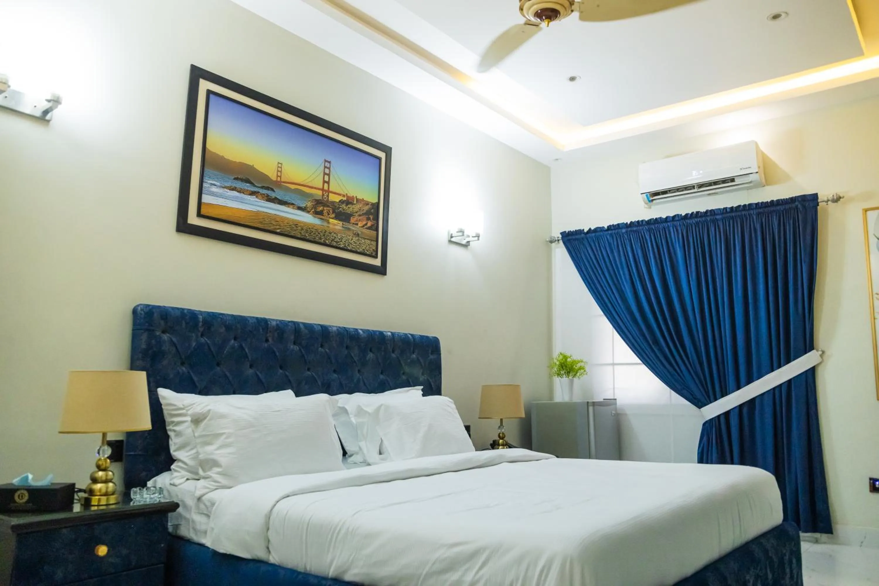 Bed in Diplomat Fort Boutique Hotel