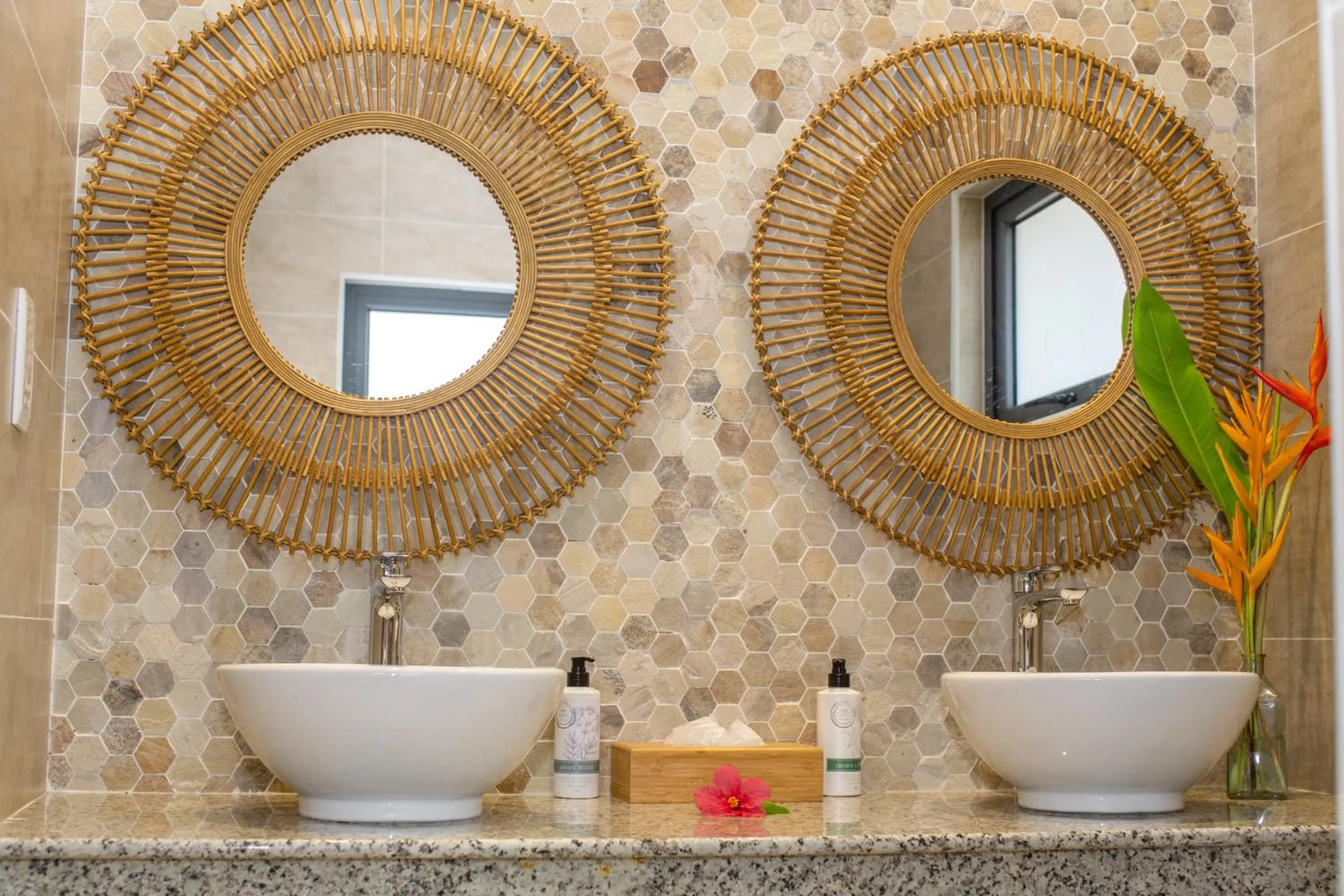 Bathroom in Anse Boudin Chalets