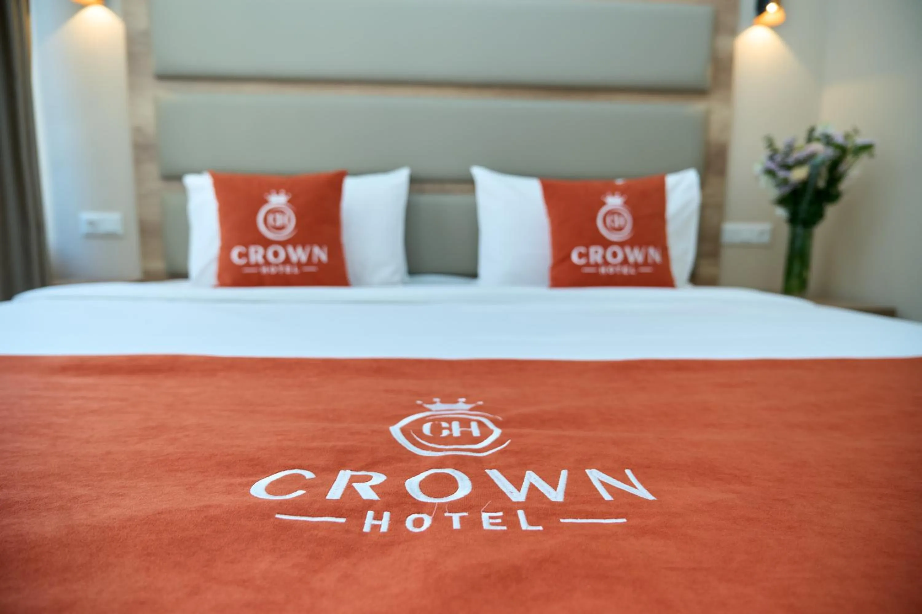 Bed in Crown Hotel