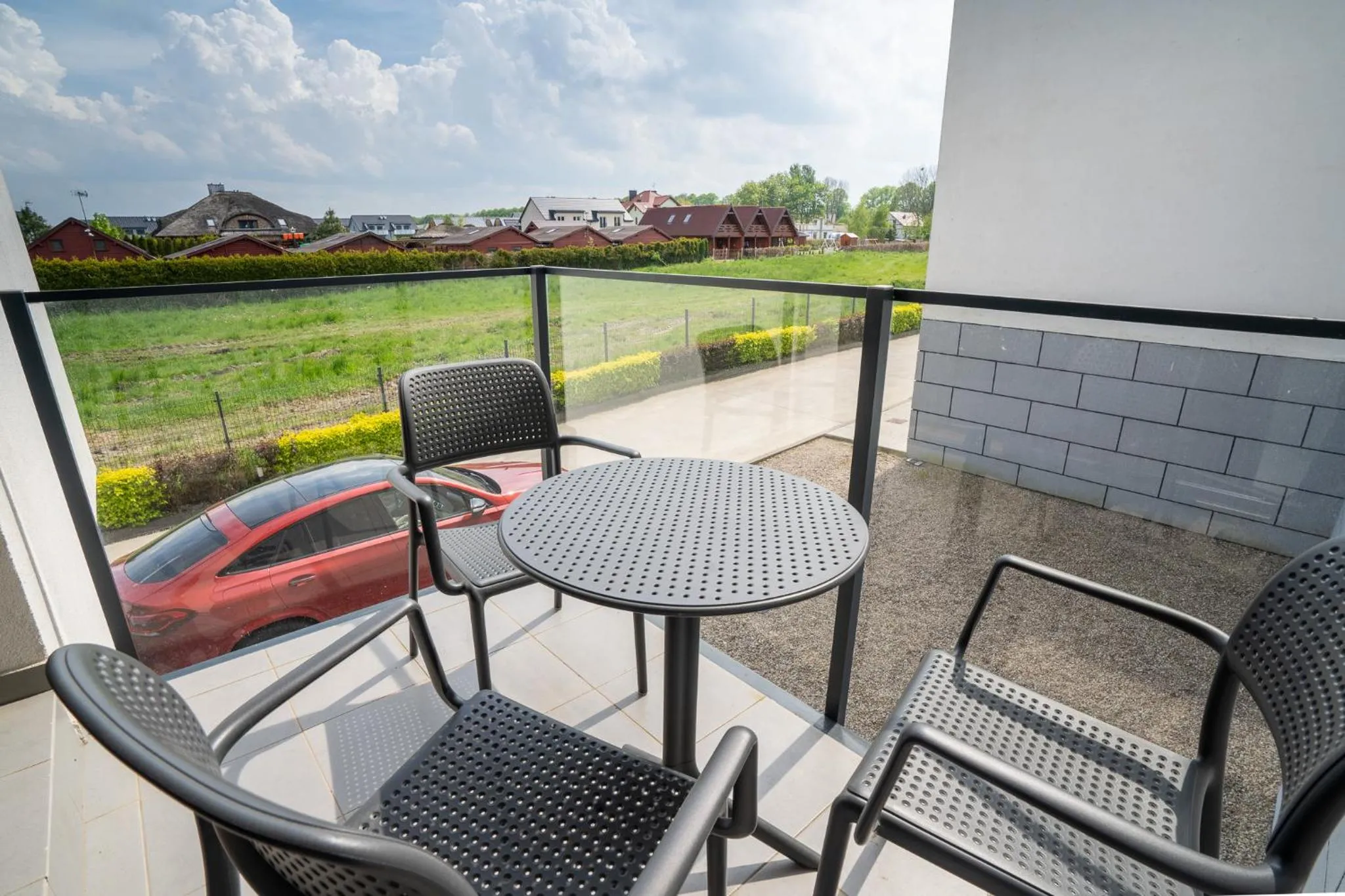 Balcony/Terrace in Mielenko & Spa ex Baltin Hotel