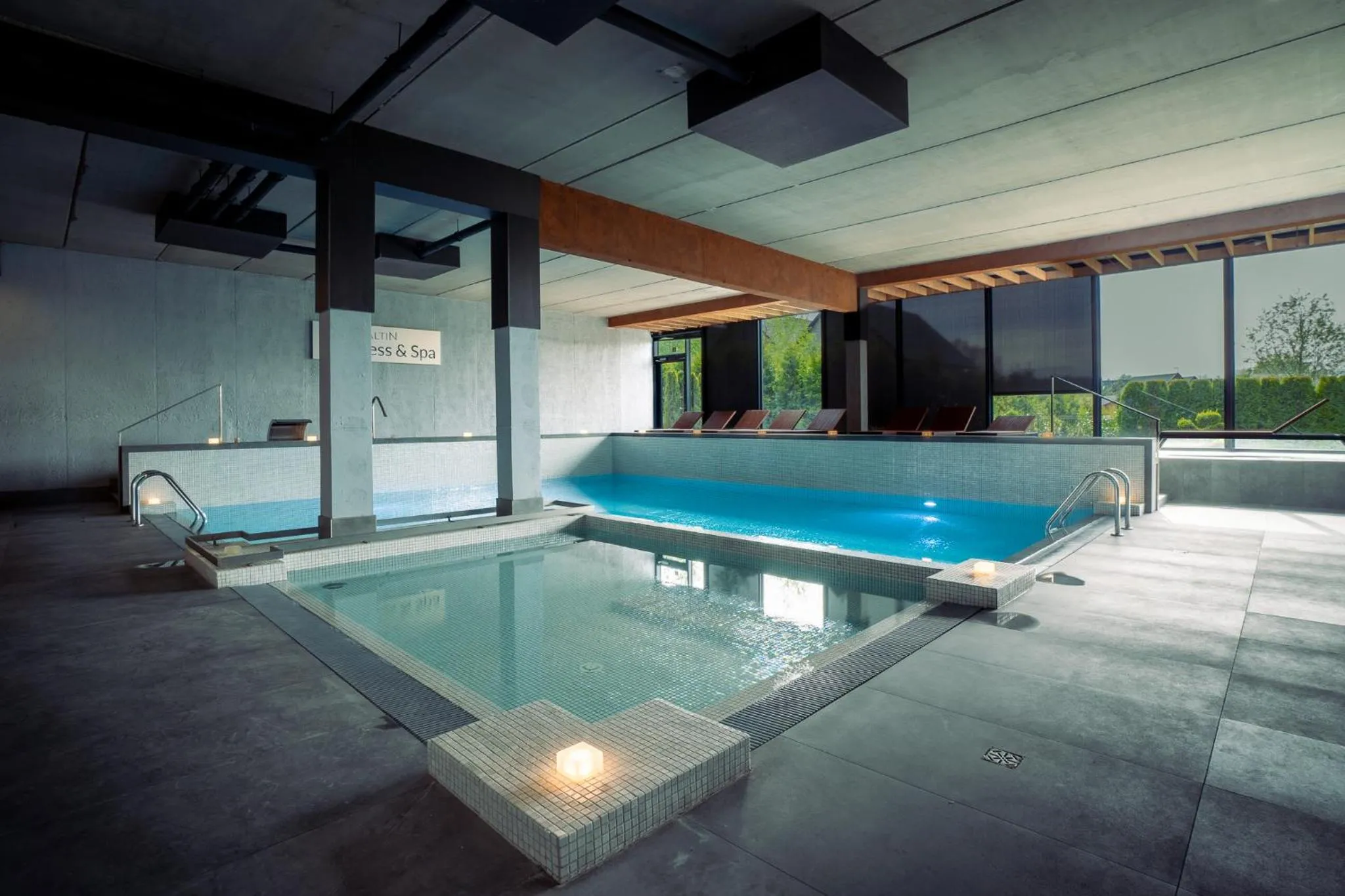 Spa and wellness centre/facilities in Mielenko & Spa ex Baltin Hotel