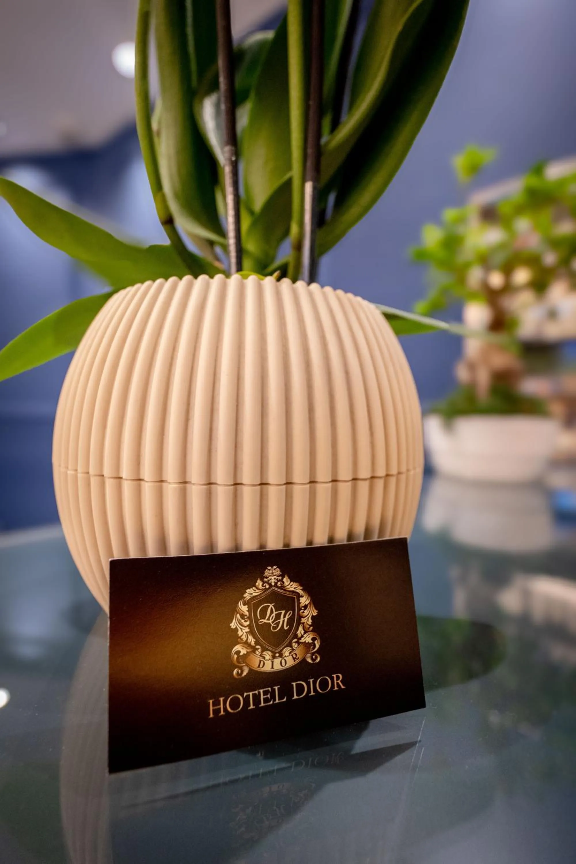 Decorative detail in Hotel Dior