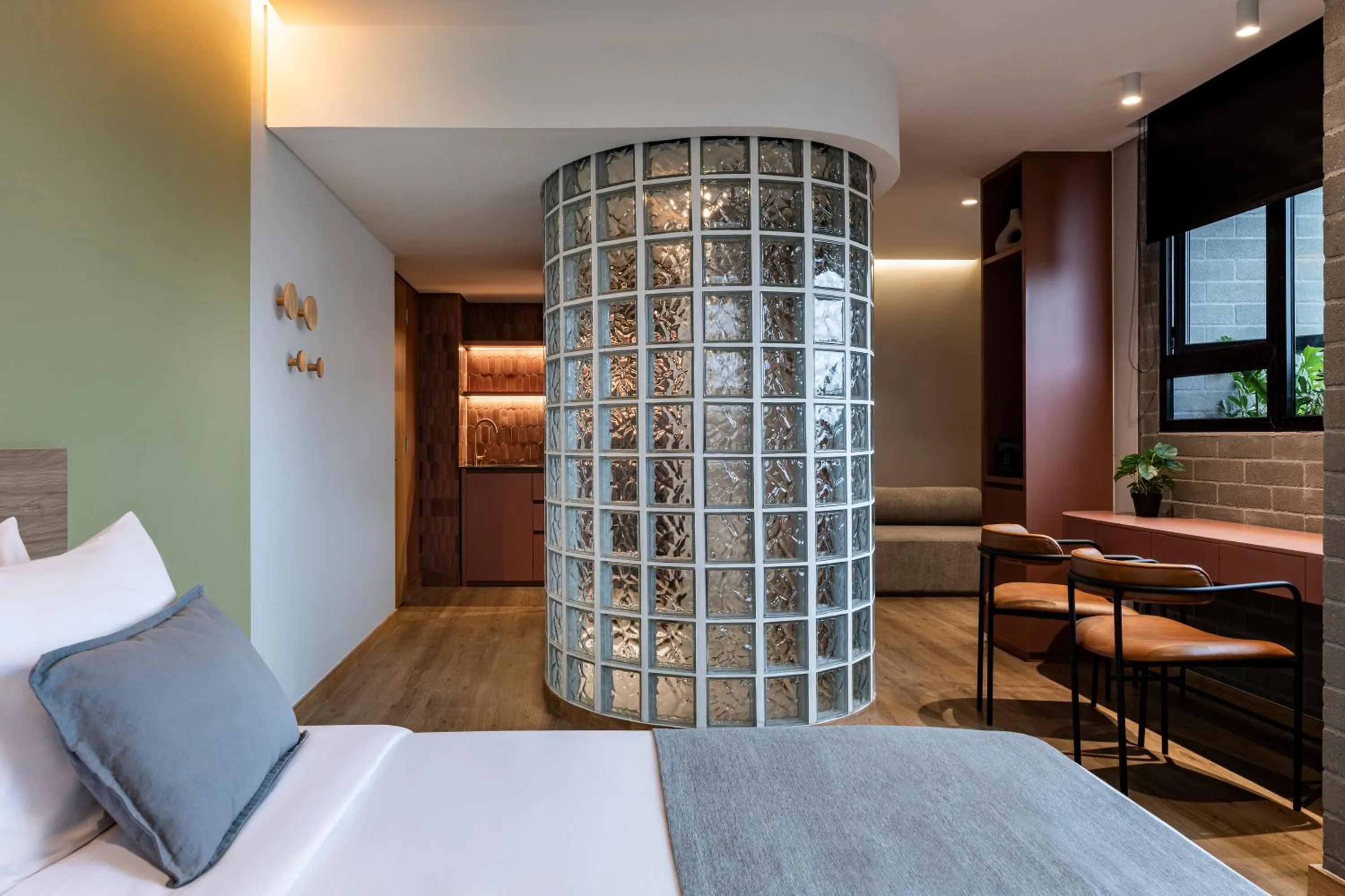 Bed in Heiss Hotel By Jalo