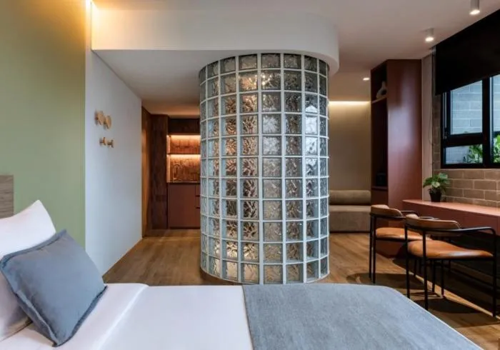 Bed in Heiss Hotel By Jalo