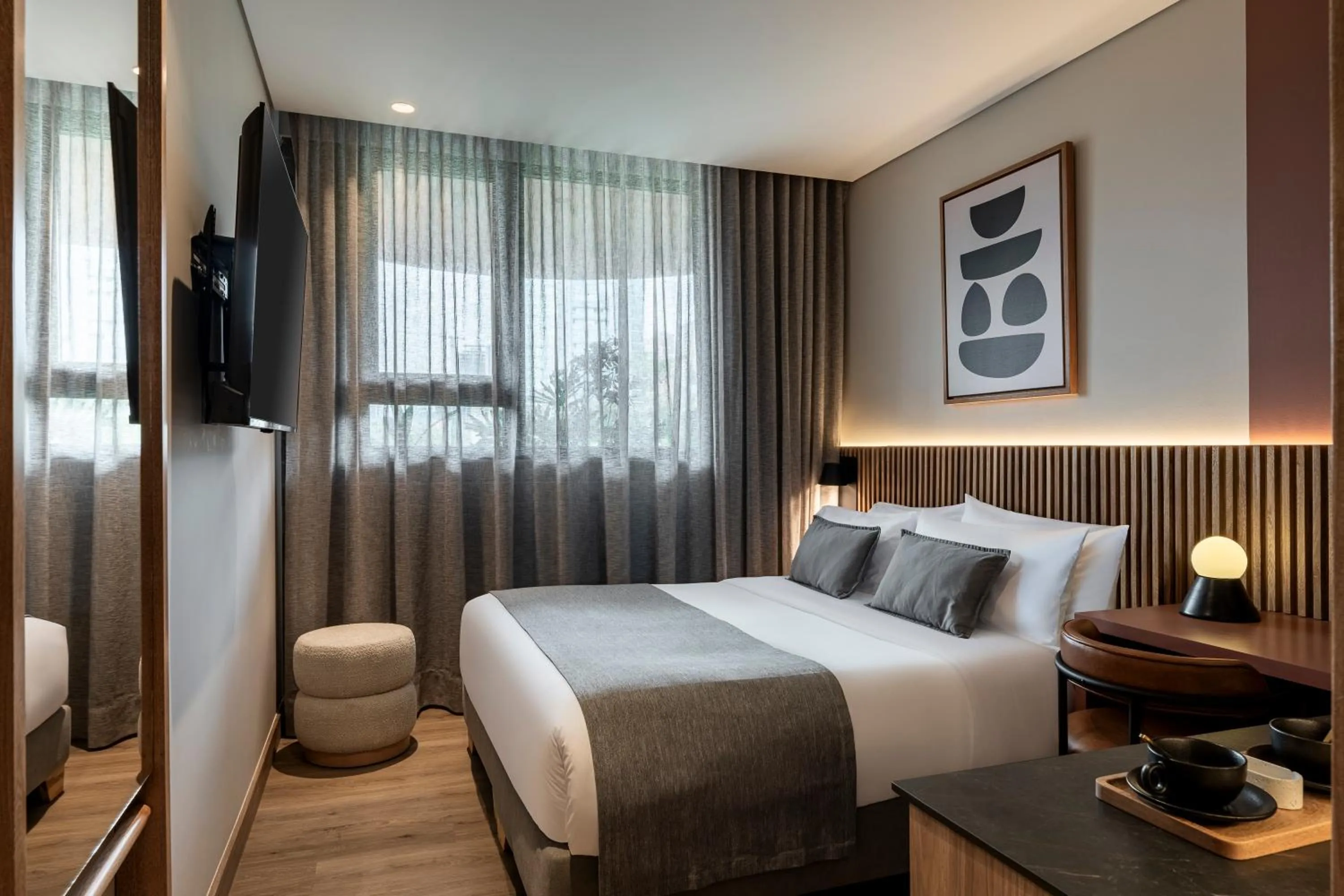 Bed in Heiss Hotel By Jalo