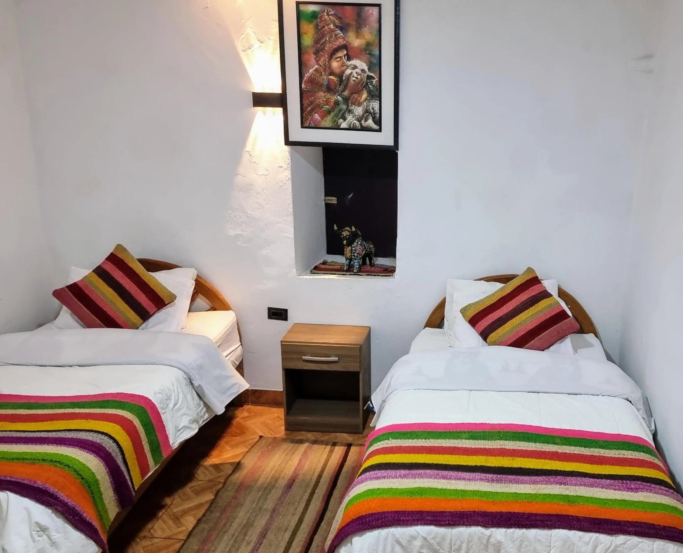Bed in Mallku Wasi - Lodging Hotel Cusco