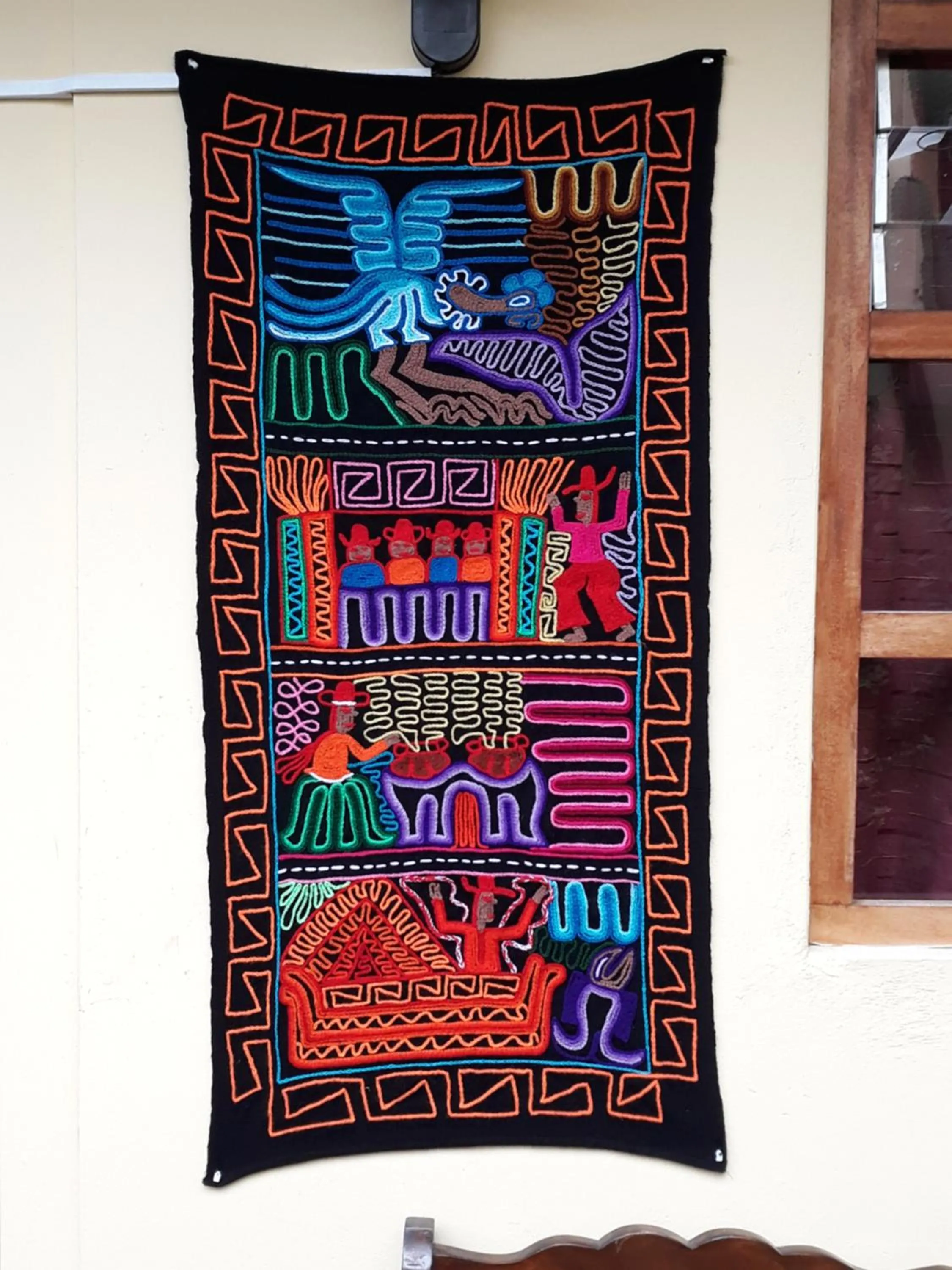 Decorative detail in Mallku Wasi - Lodging Hotel Cusco